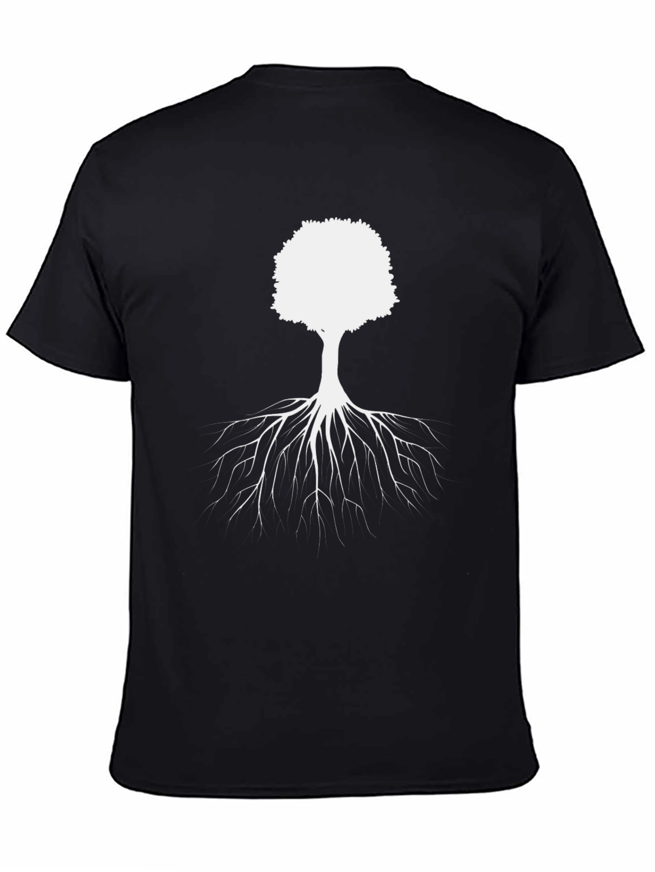 Tree of Life Graphic Tee - Stylish Black Cotton Blend - 4