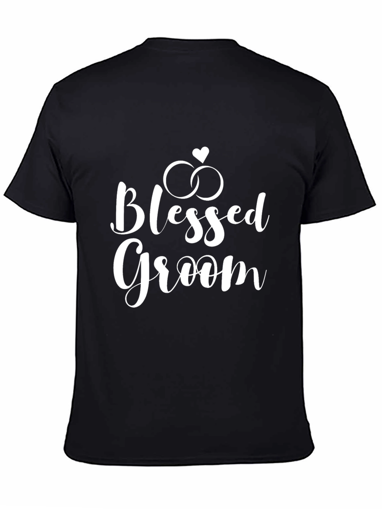 Blessed Groom Graphic T-Shirt - 4