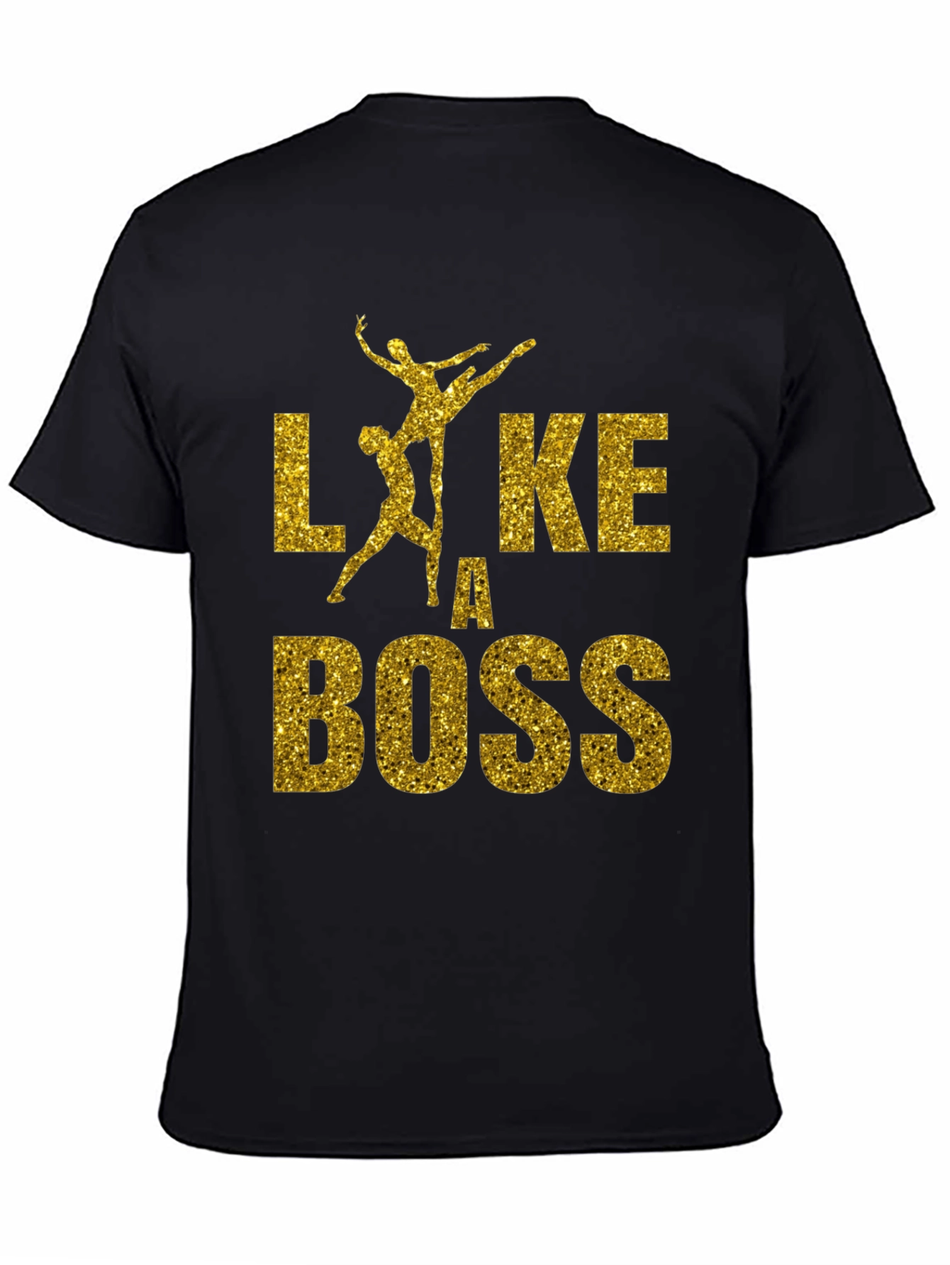 Black Like a Boss Dance T-Shirt view 4