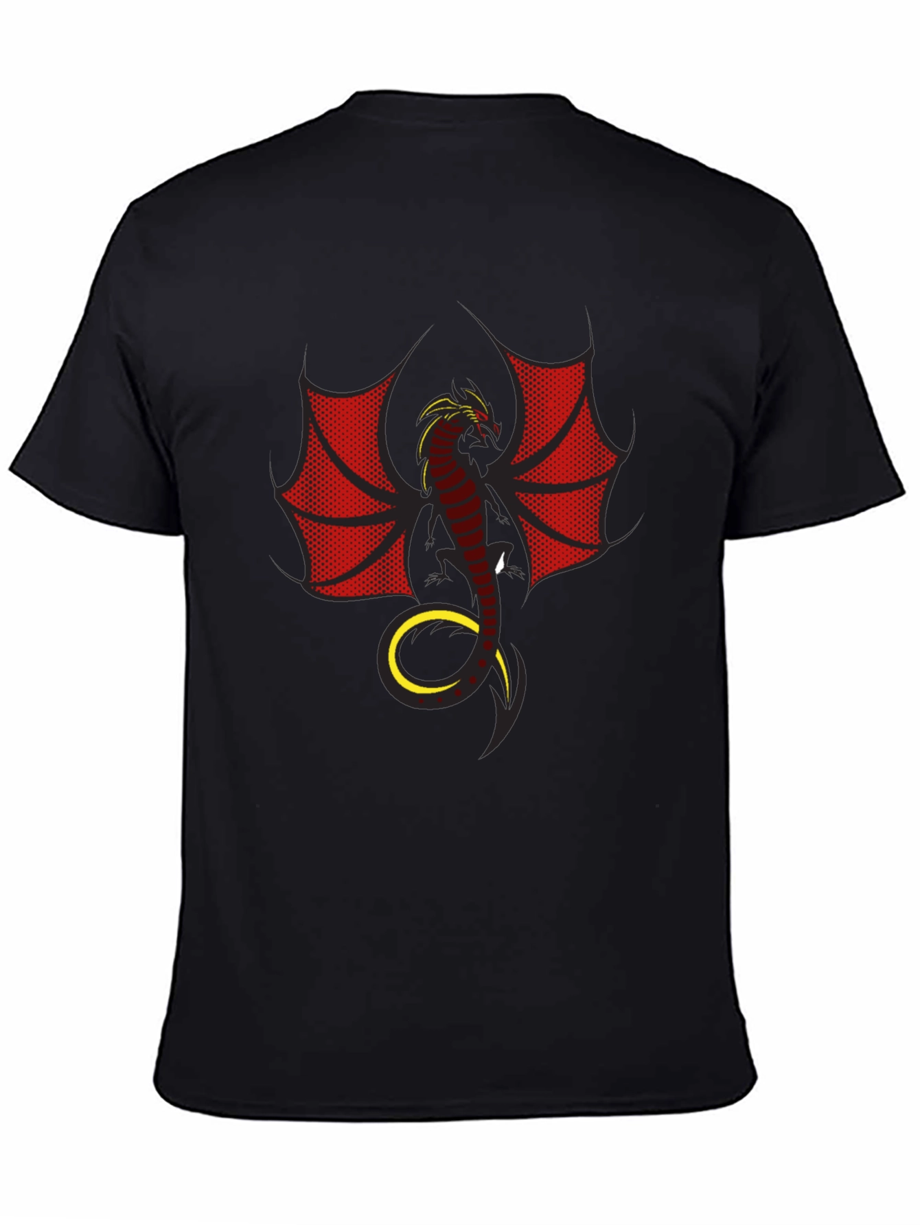 Black Dragon Graphic T-Shirt - Stylish & Unique Design view 4
