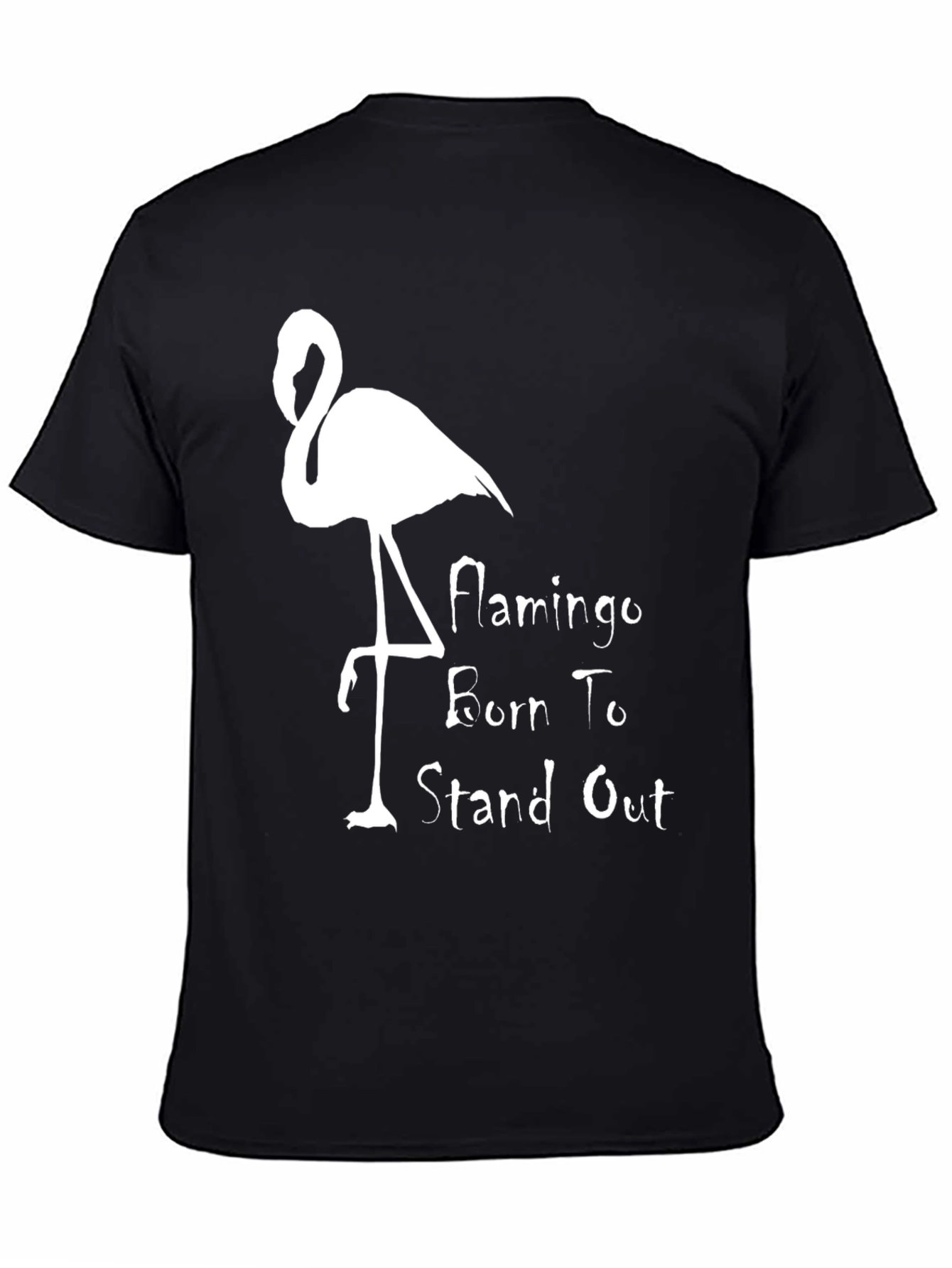 Black Flamingo Born To Stand Out Graphic Tee view 4