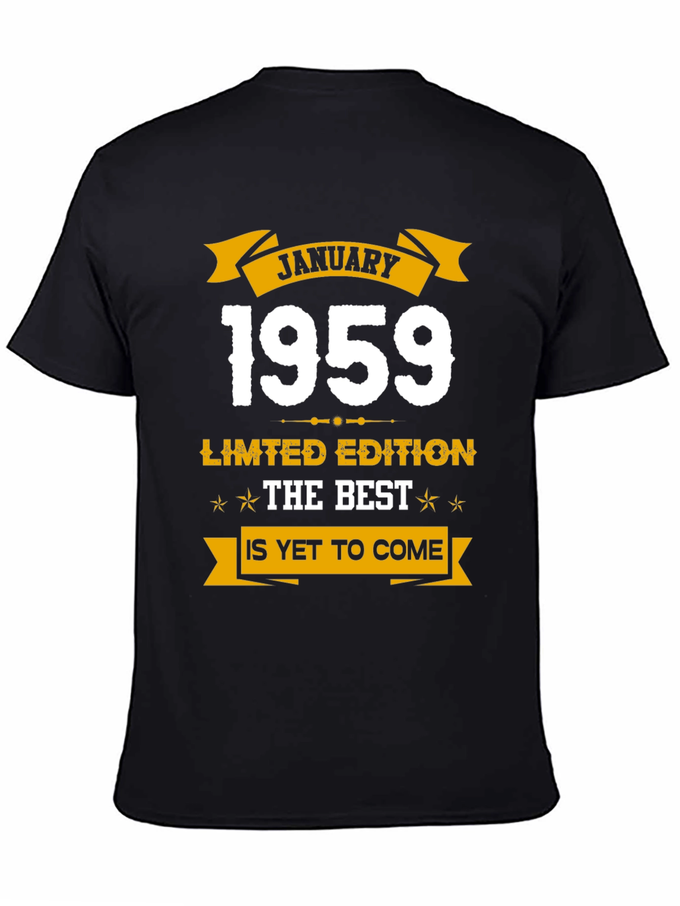 Black January 1959 Limited Edition T-Shirt view 4