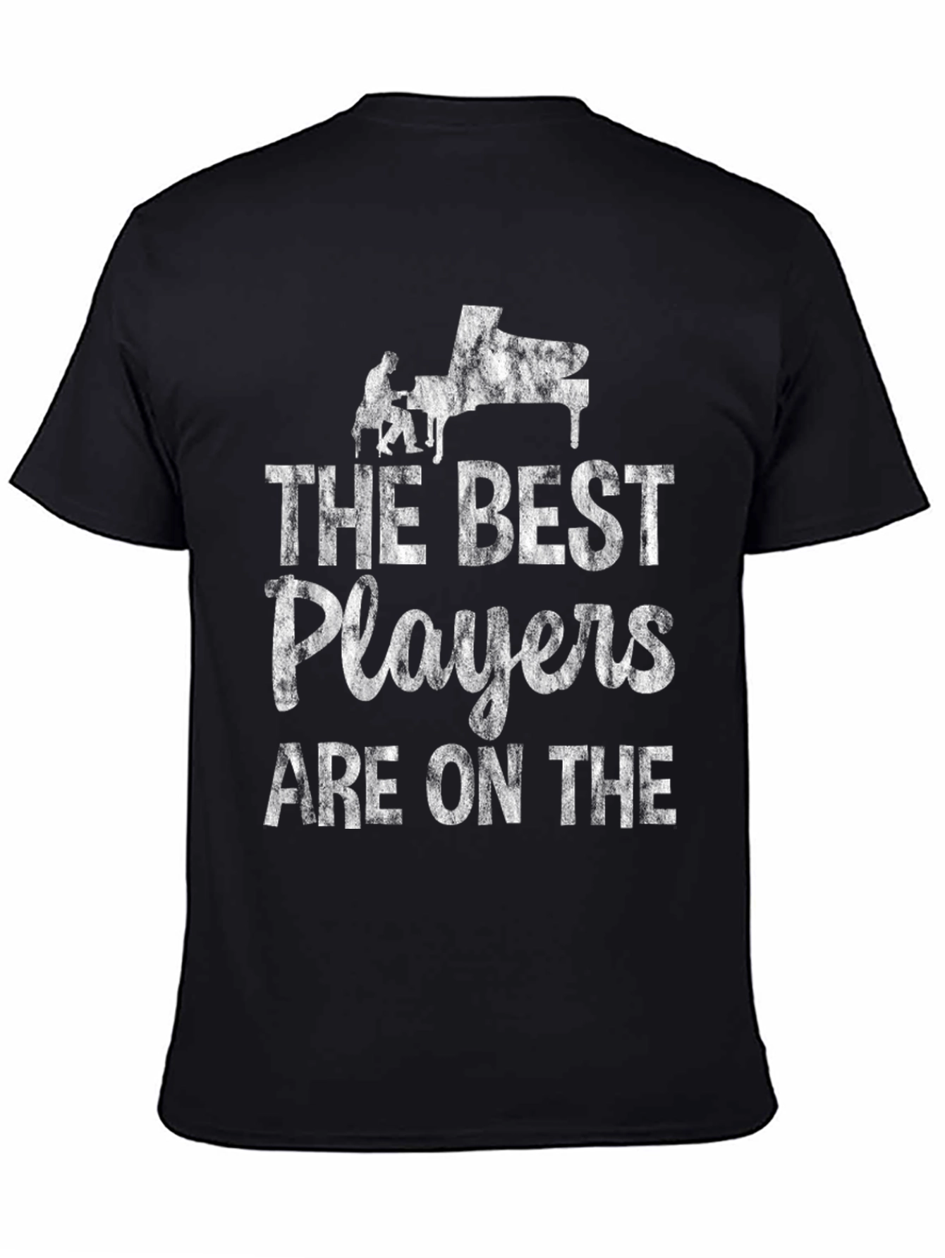 Black The Best Players are On The... T-Shirt view 4
