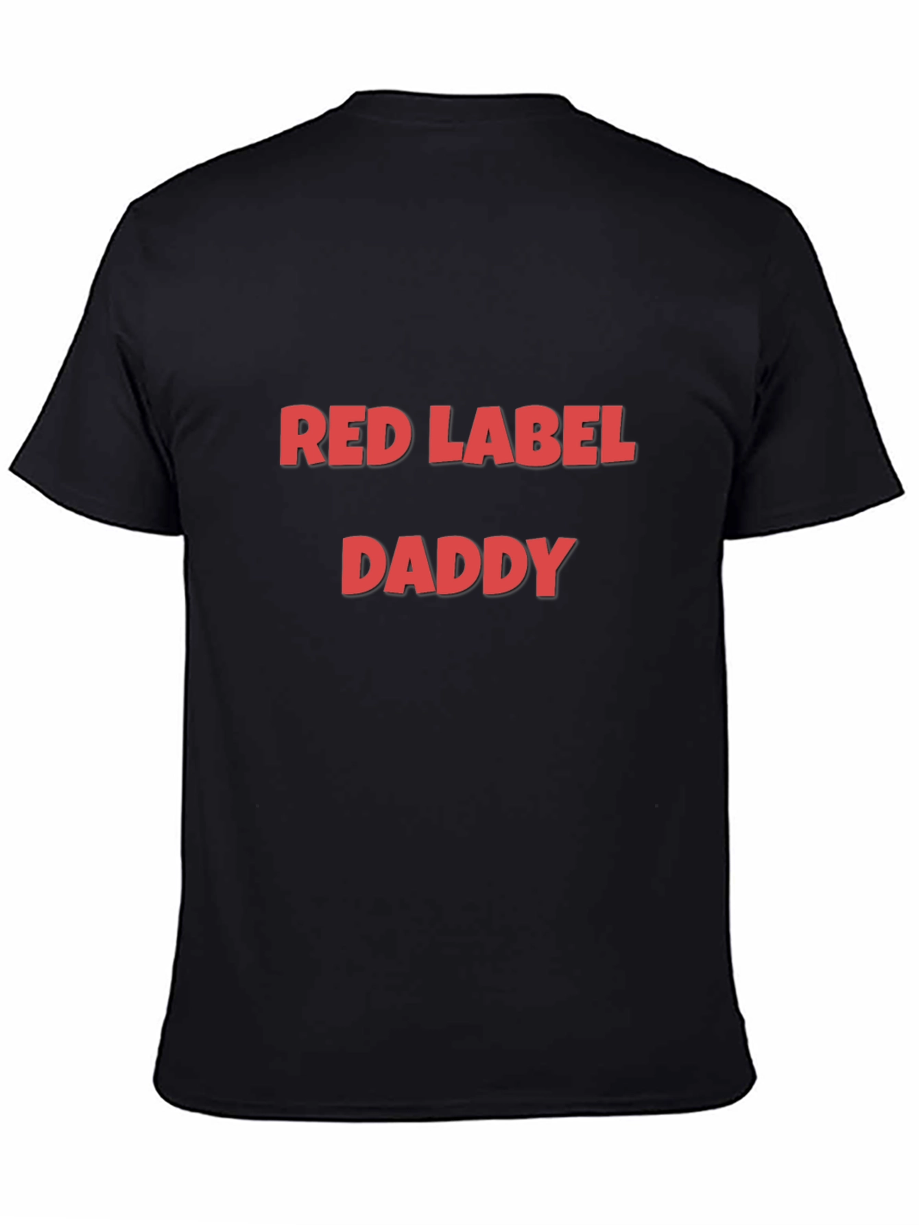 Black Red Label Daddy Graphic Tee view 4