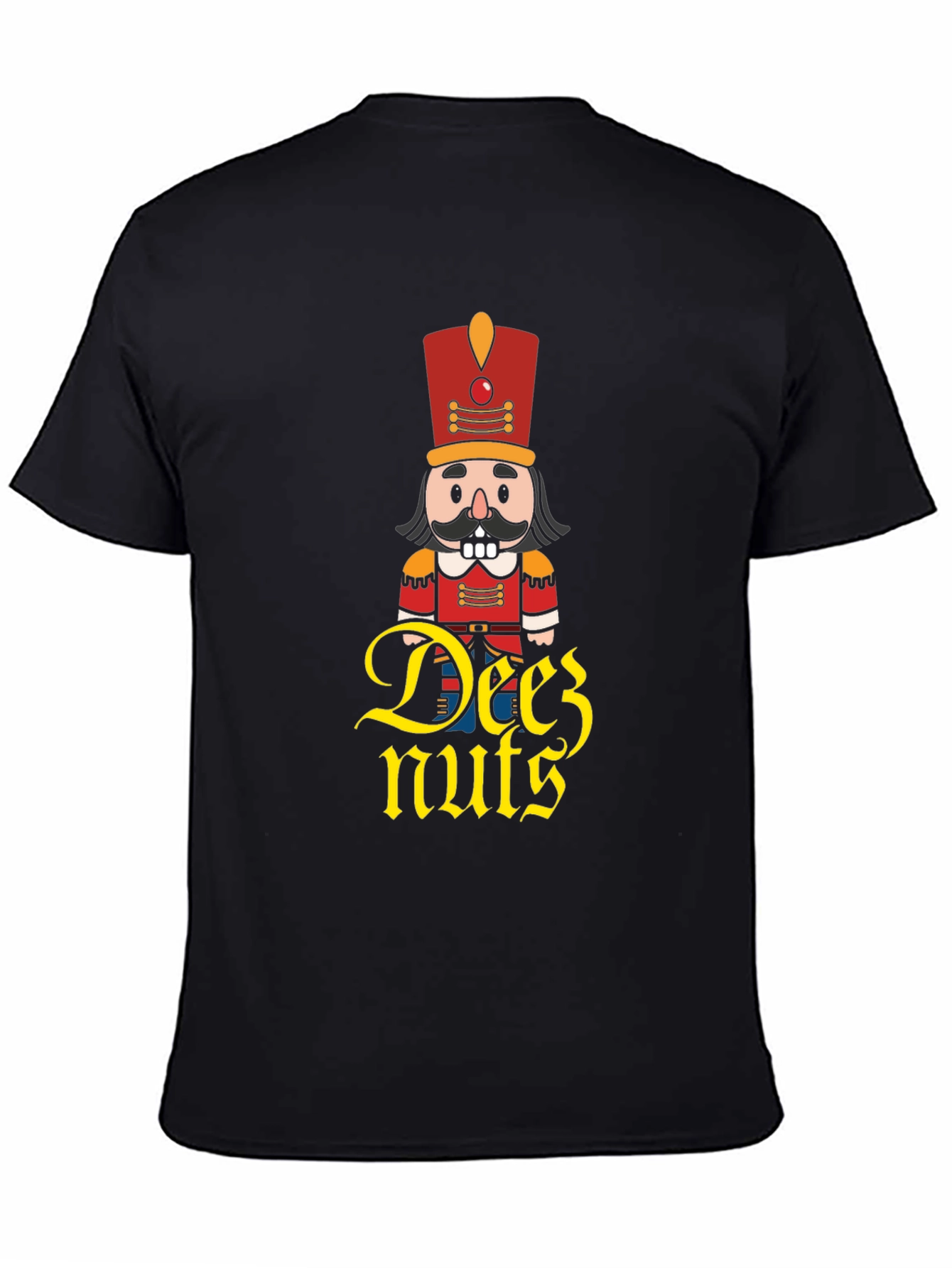 Black Nutcracker Deez Nuts Graphic Tee view 4