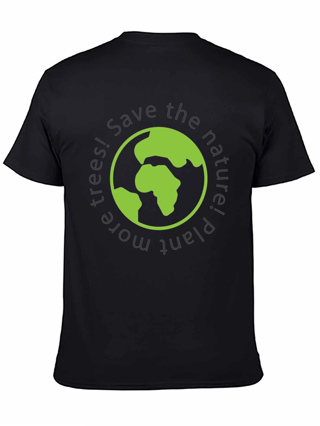 Eco-Friendly Save Nature Graphic Tee - 4