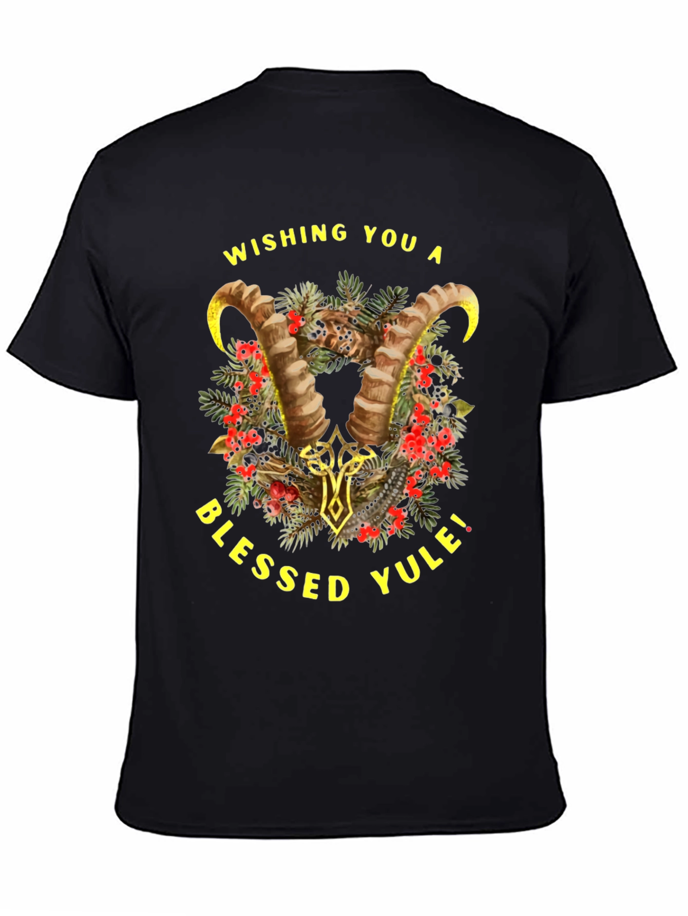 Blessed Yule Holiday T-Shirt - 4