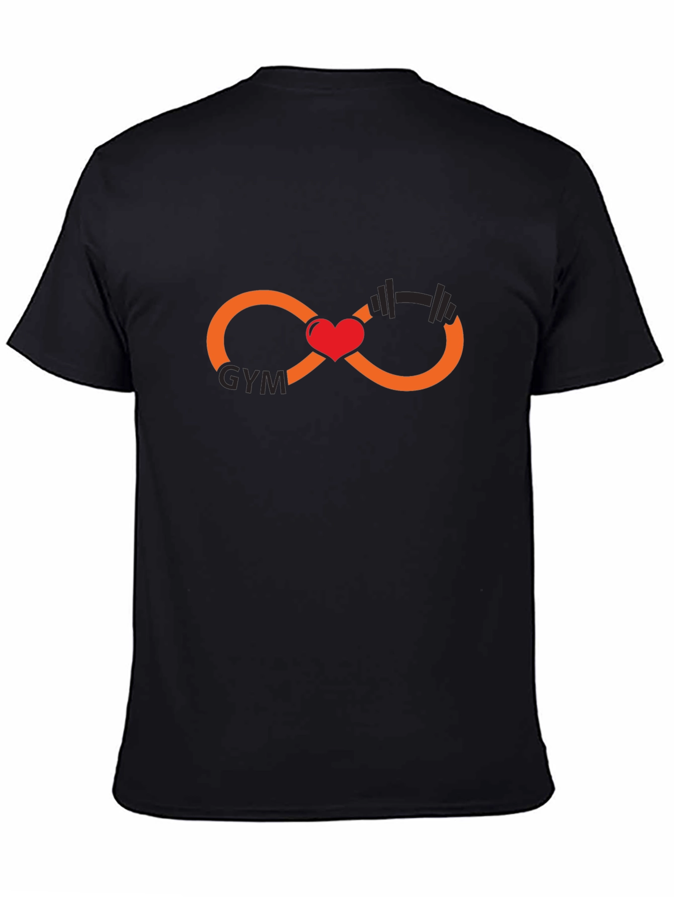 Black Love Gym Infinity T-Shirt view 4