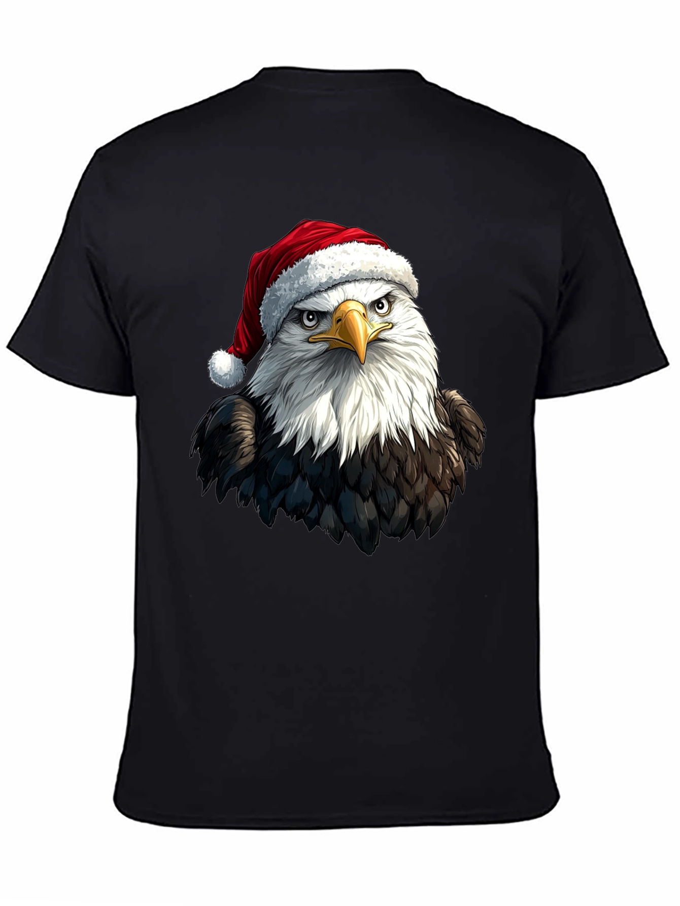 Black Eagle Christmas T-Shirt view 4