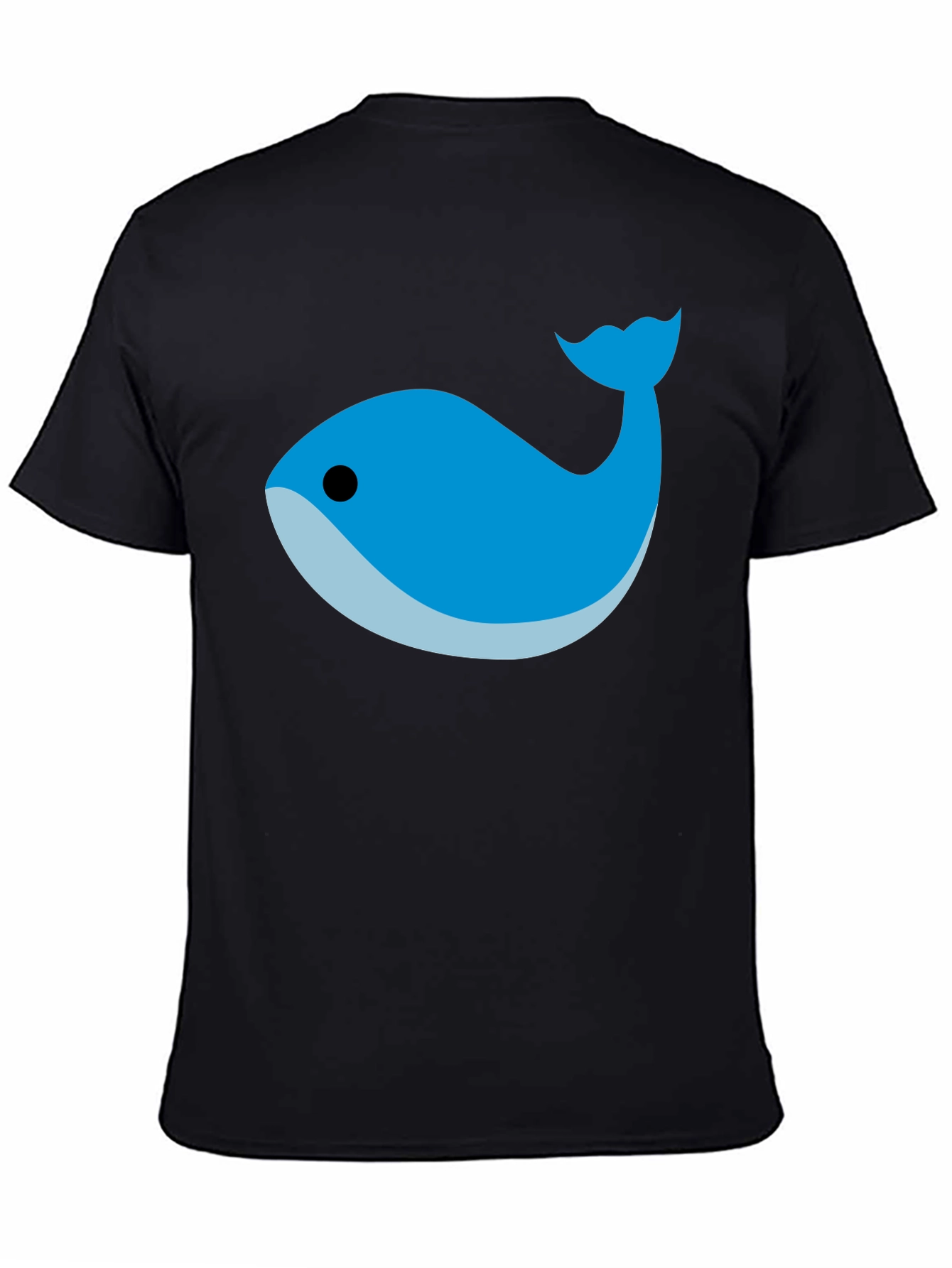 Black Whale Graphic Tee - Casual Comfort view 4