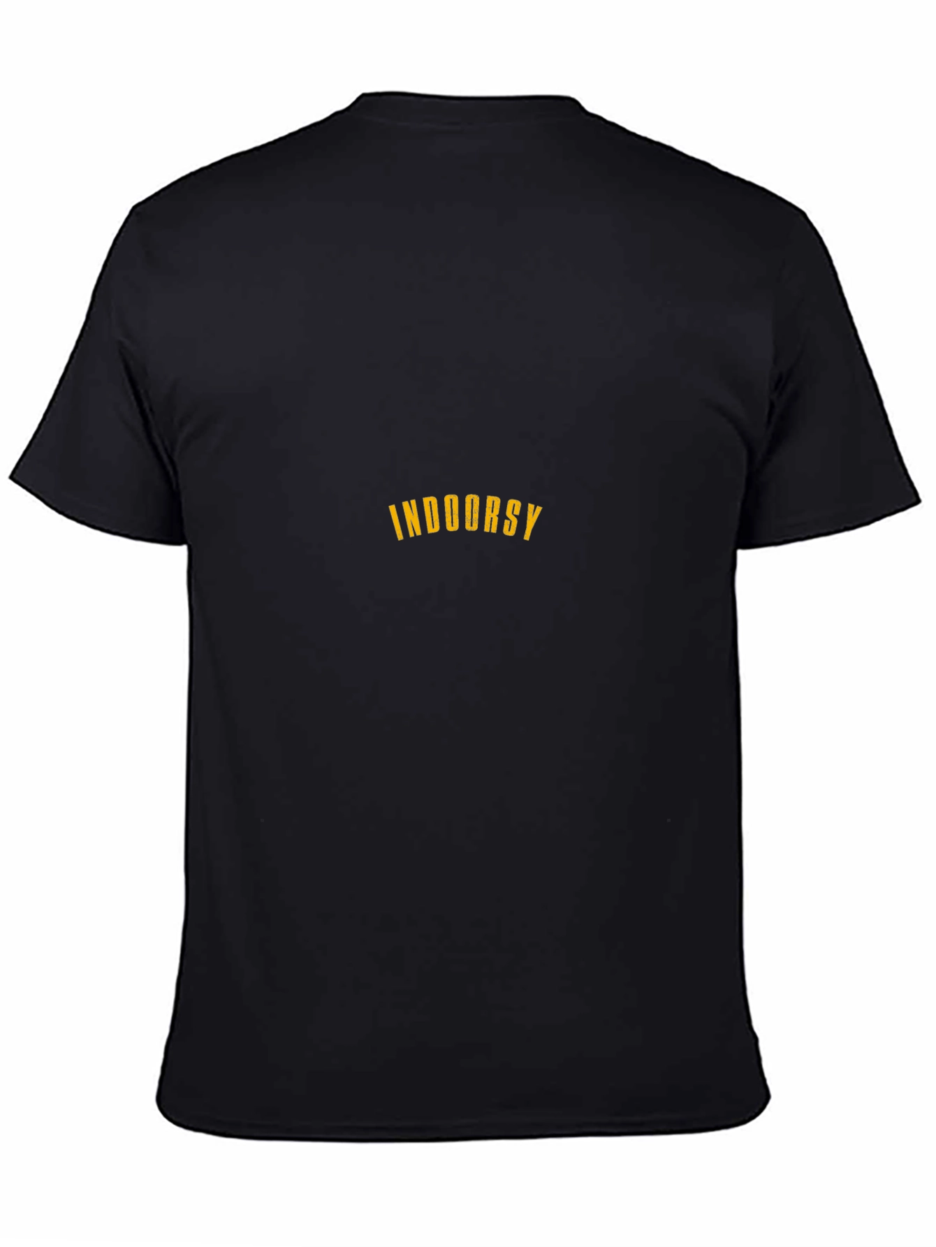 Black Indoorsy Black T-Shirt view 4