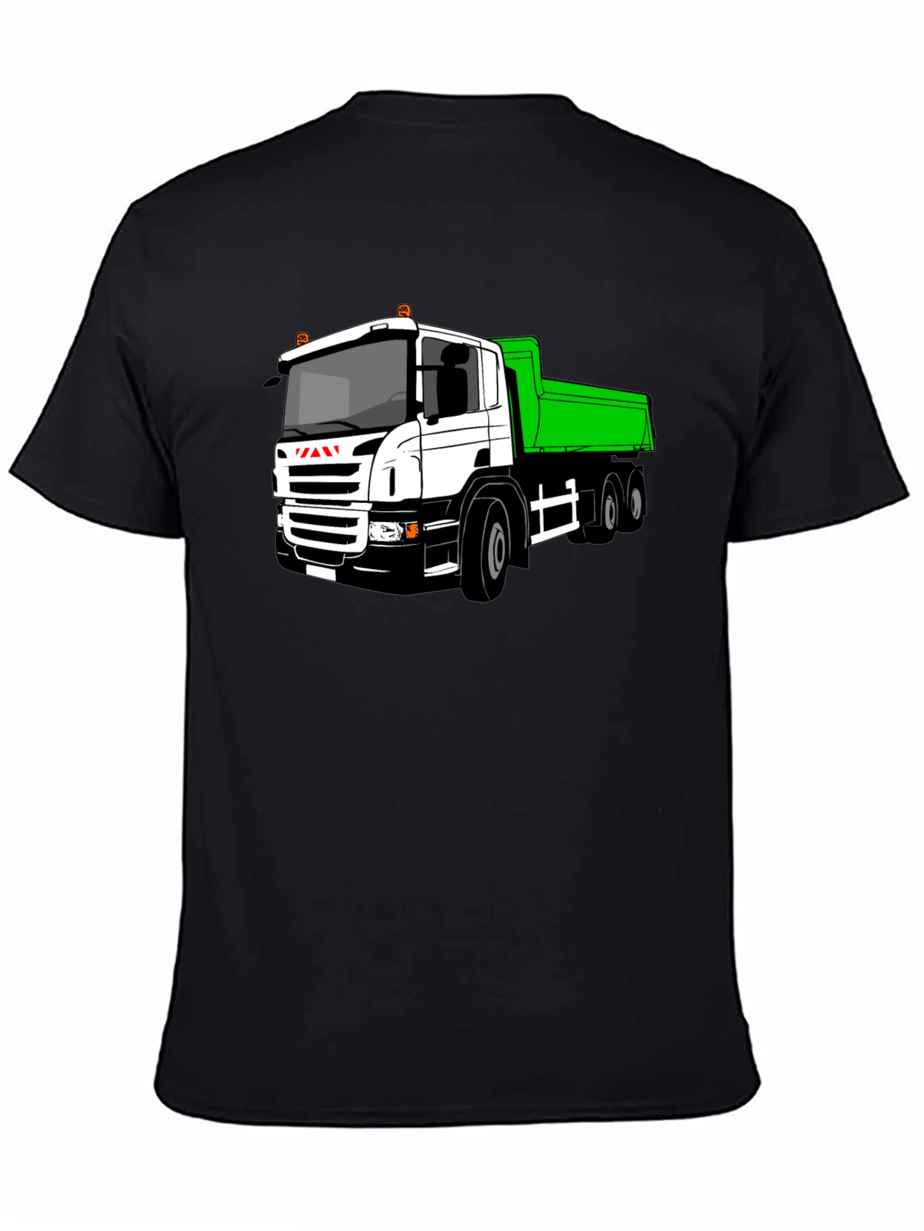 Black Black Truck Graphic Tee - Heavy Duty Style view 4