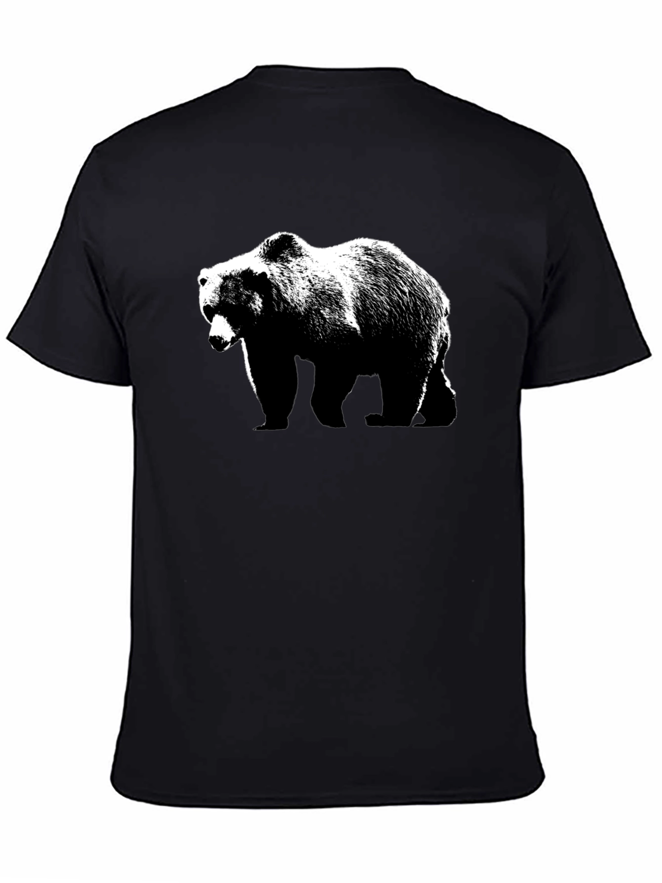 Black Black Bear Graphic Tee - Mens view 4