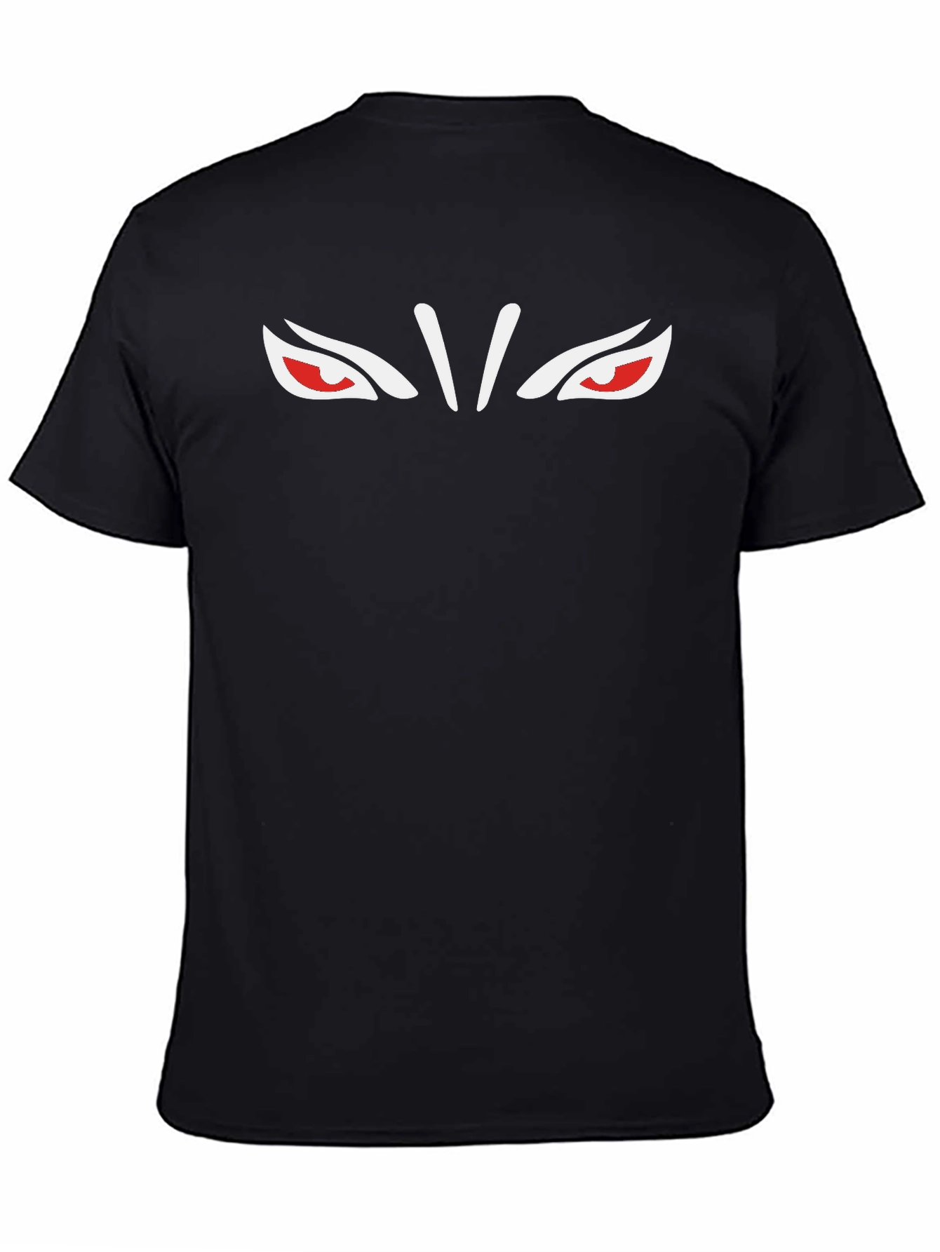 Black Mystic Eyes Graphic Tee - Black view 4