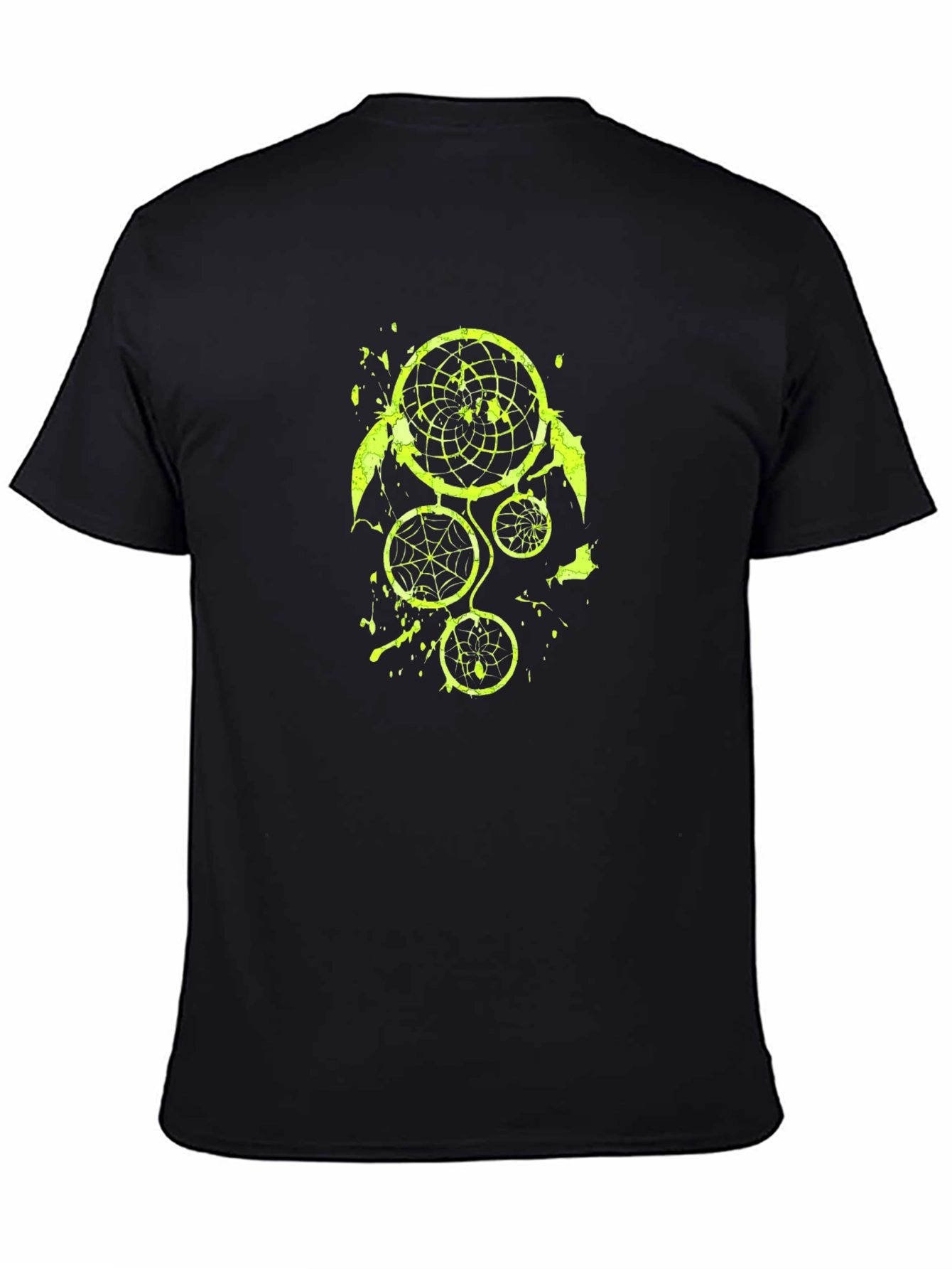 Black Dreamcatcher Graphic Print Black Tee view 4