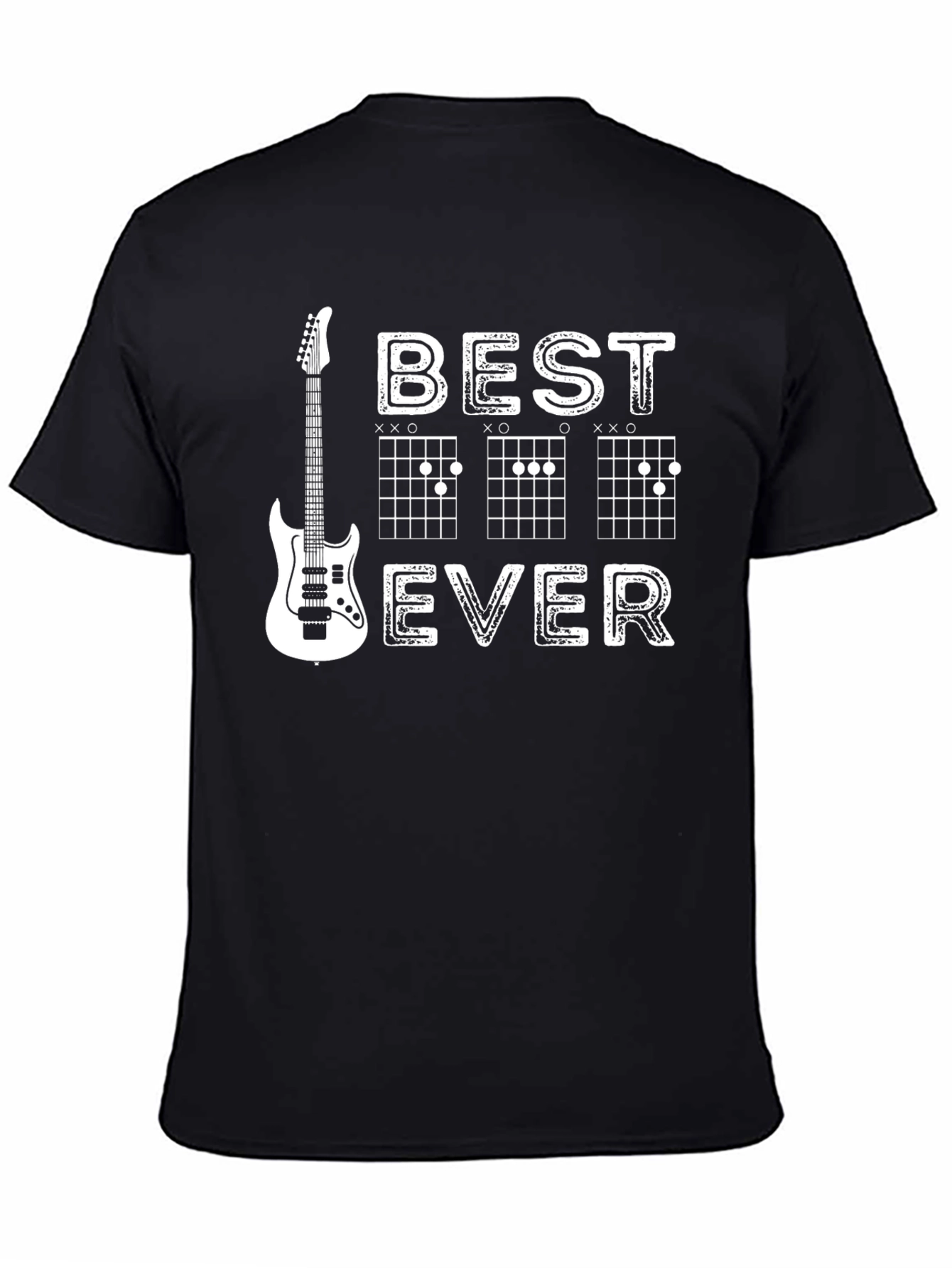 Black Best Guitar Player Ever T-Shirt view 4