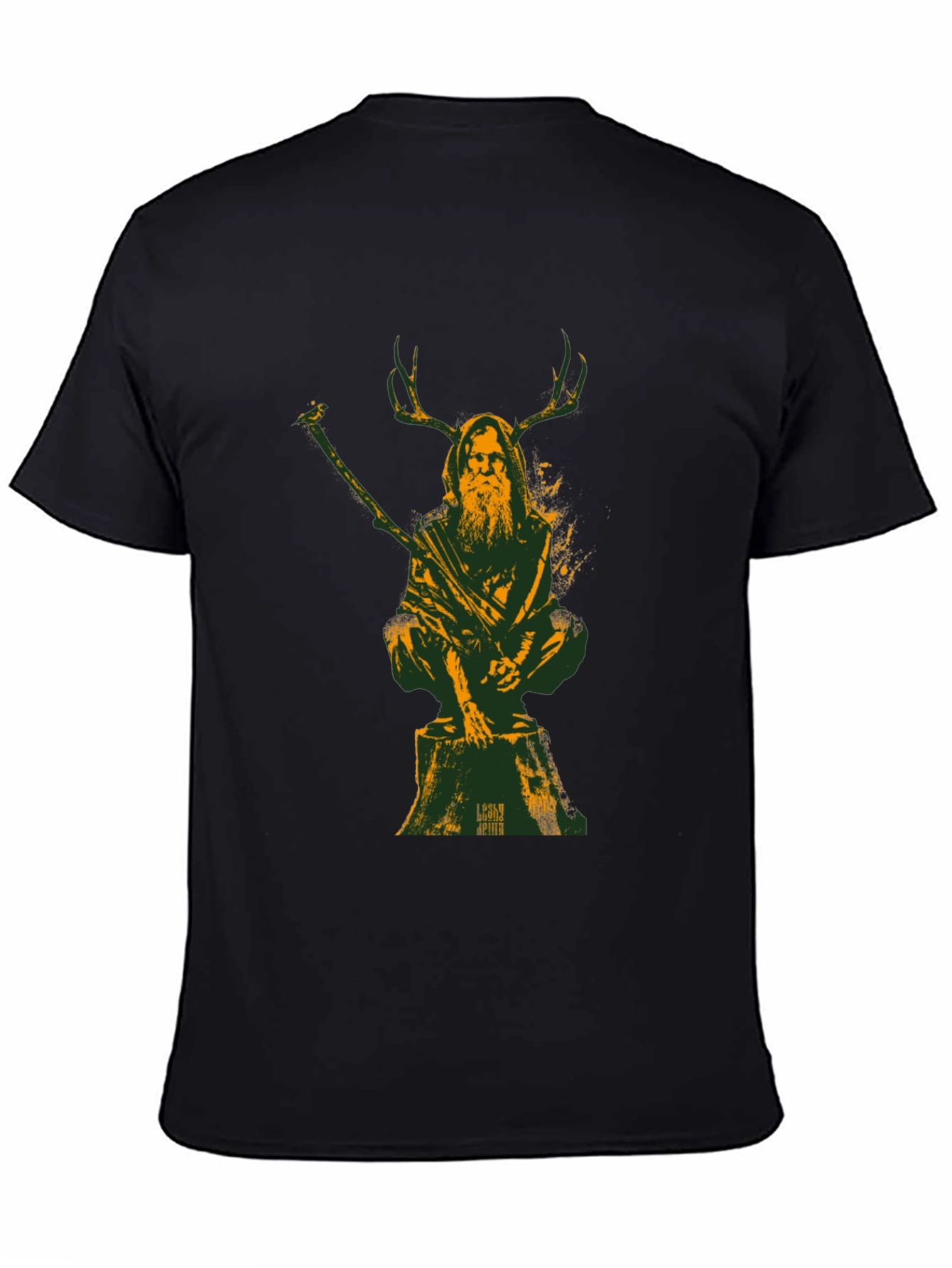 Druid Graphic Tee - Forest Spirit Shirt - 4