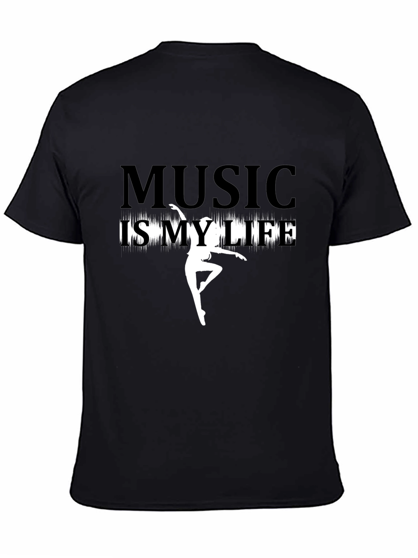 Music Is My Life Graphic Tee - 4