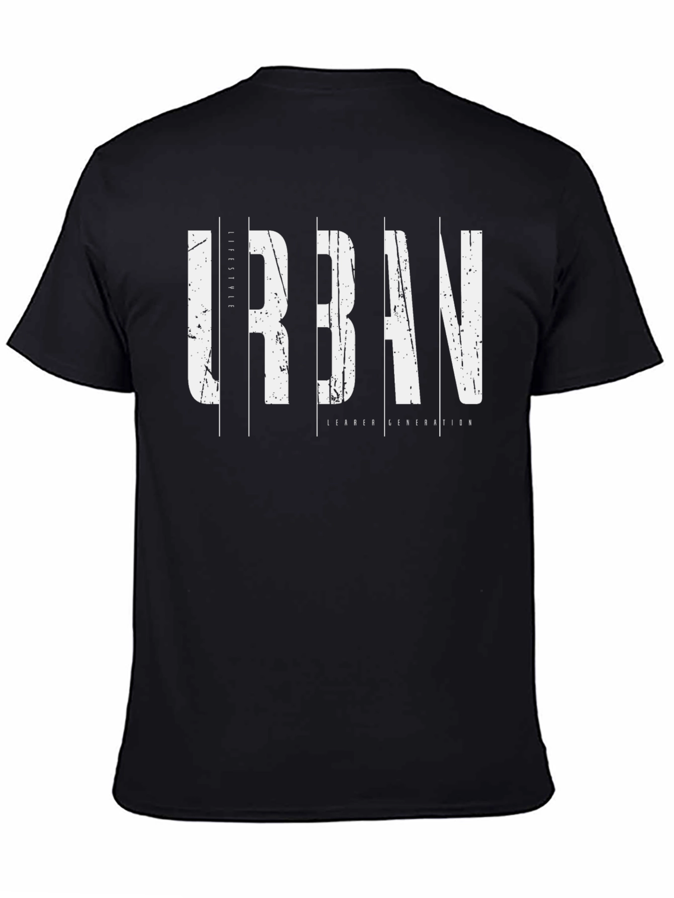 Black Urban Leader Generation Black Graphic Tee view 4