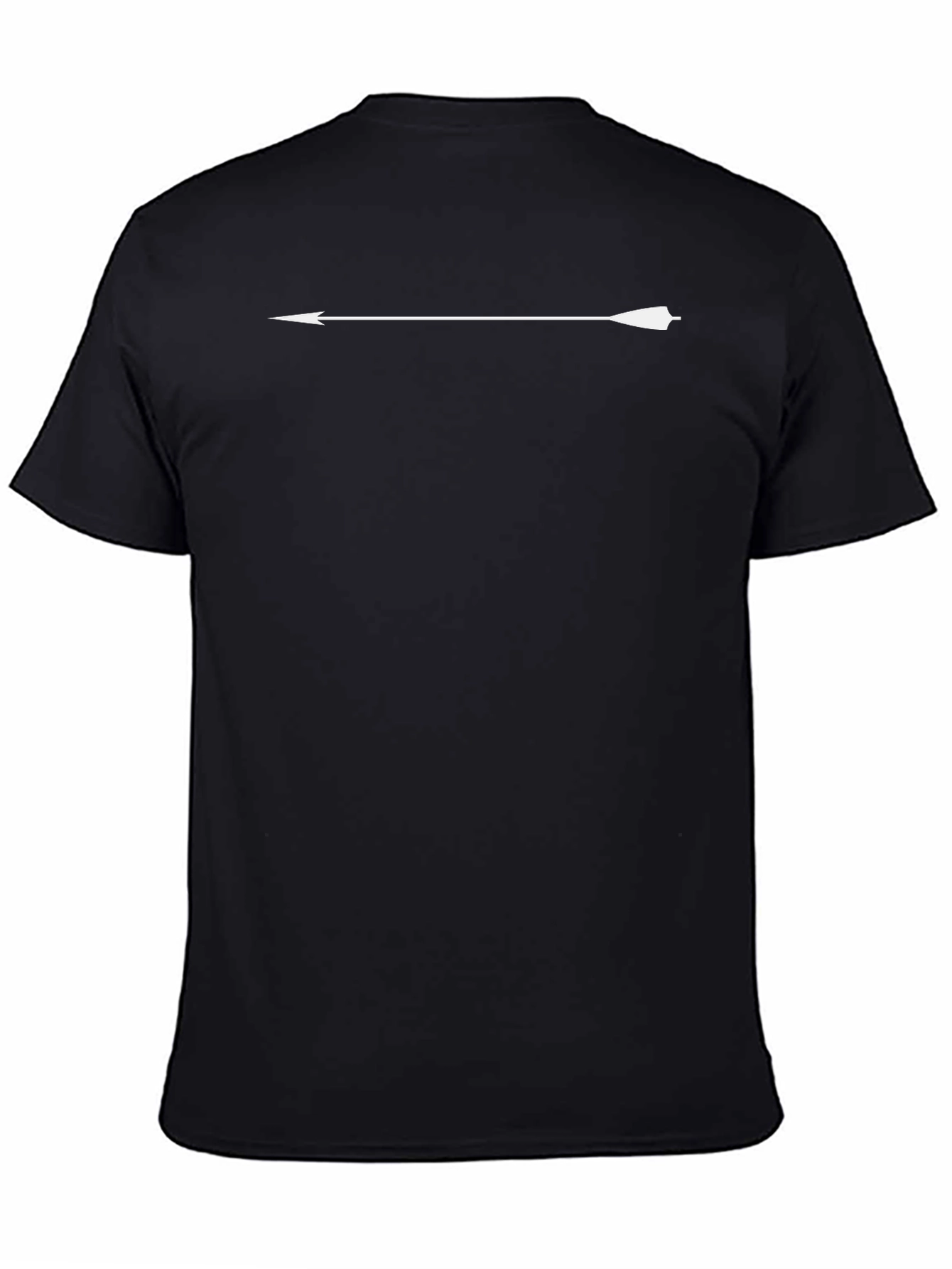 Black Arrow Graphic Tee - Casual Style view 4