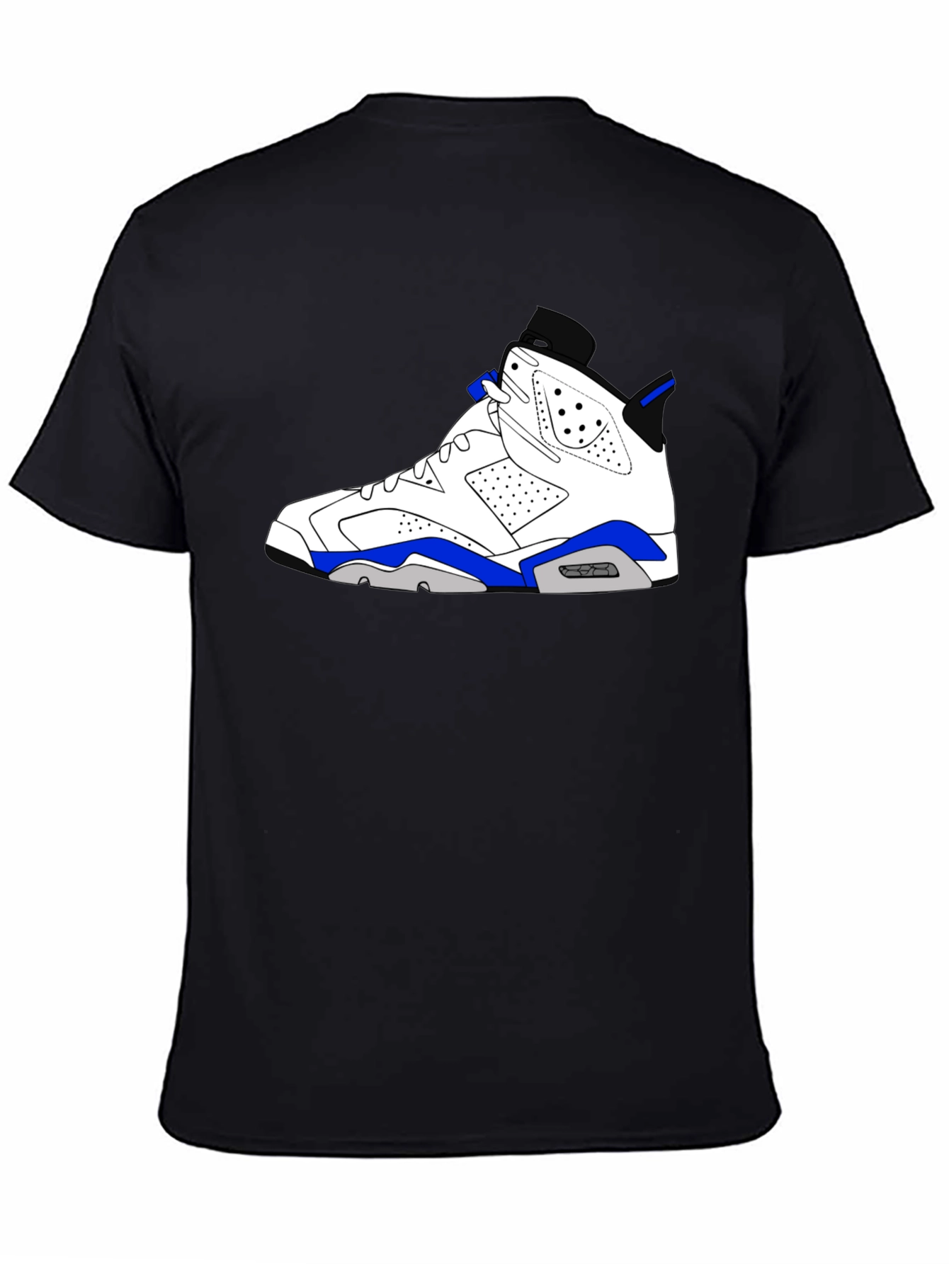 Black Sneaker Graphic T-Shirt - Black view 4