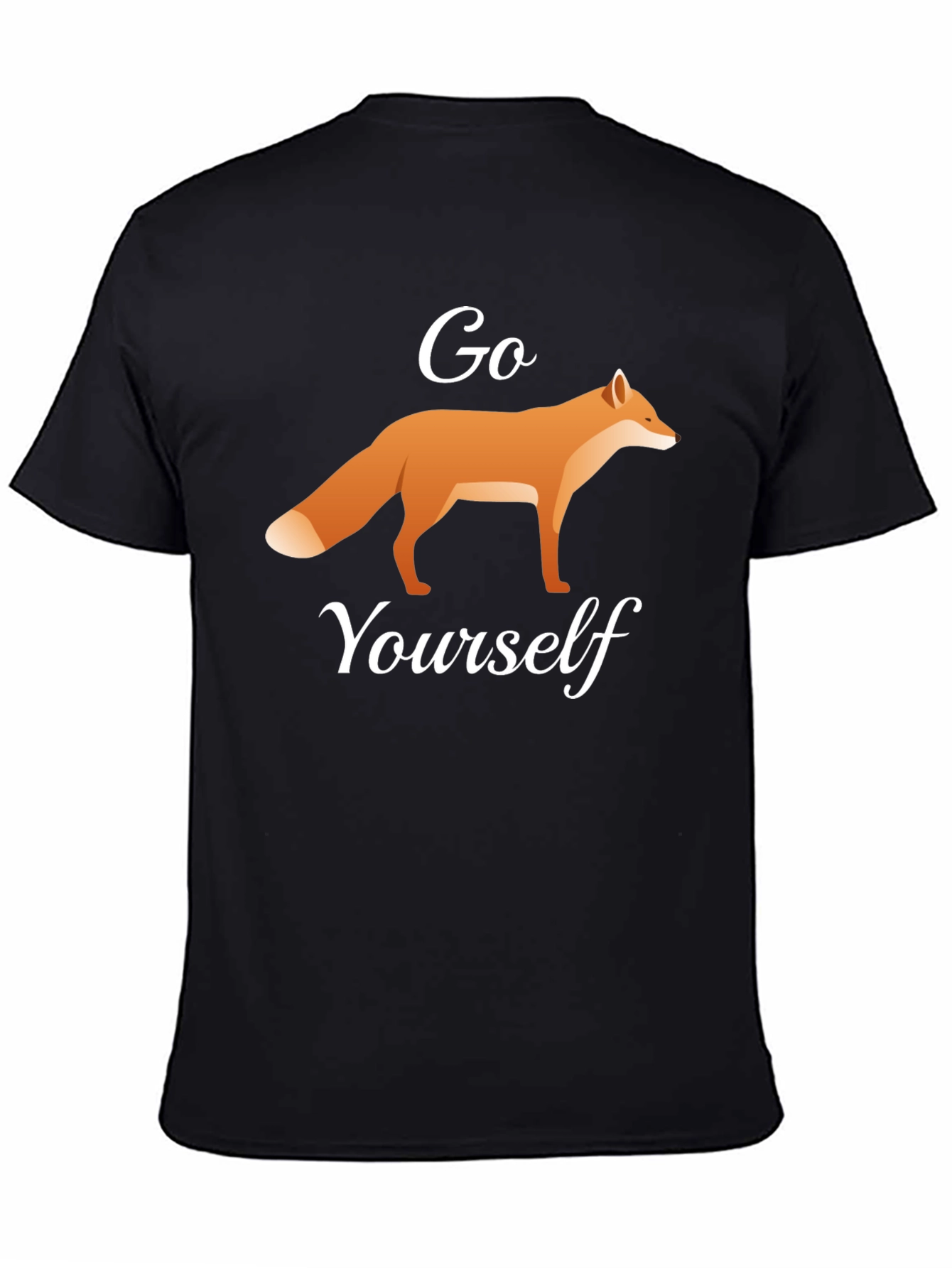 Black Go Fox Yourself Graphic Tee view 4