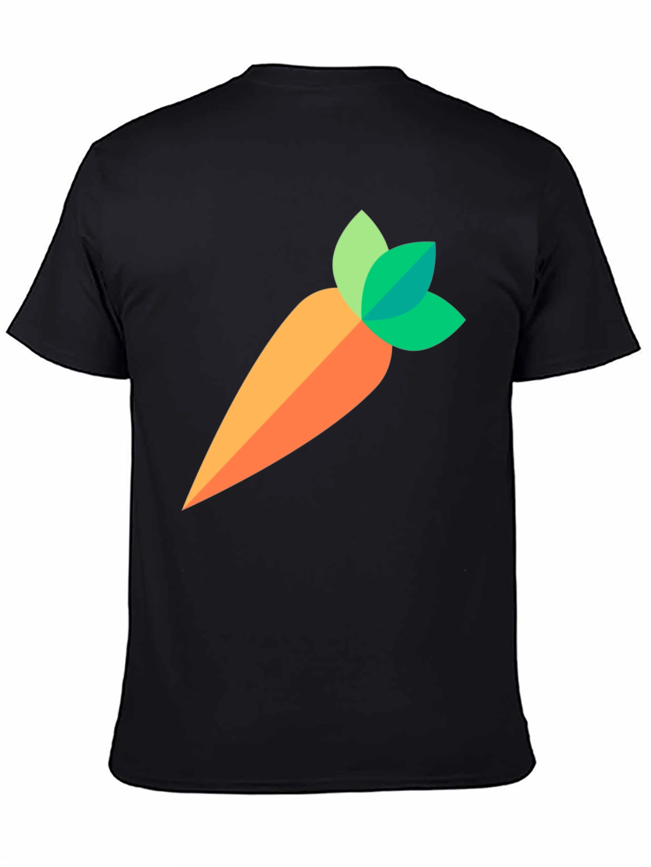 Black Carrot Graphic Tee - Casual Comfort view 4