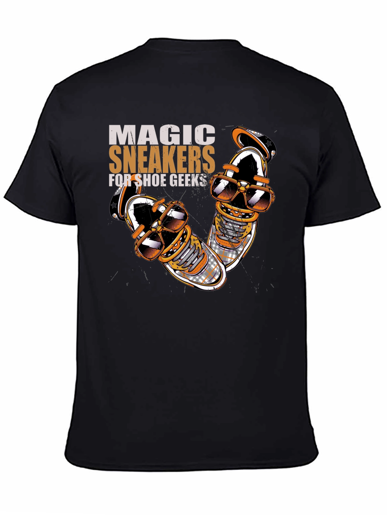 Black Magic Sneakers T-Shirt for Shoe Geeks view 4