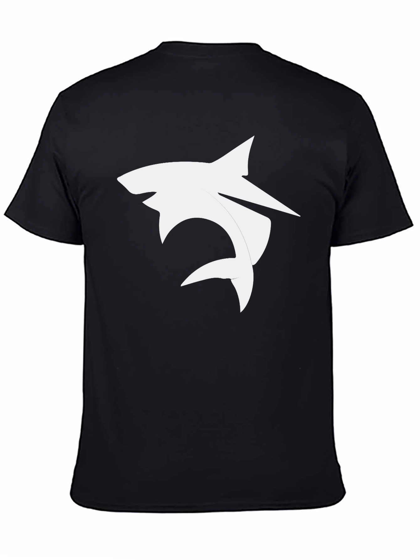 Black Shark Graphic Black T-Shirt - Bold & Stylish view 4