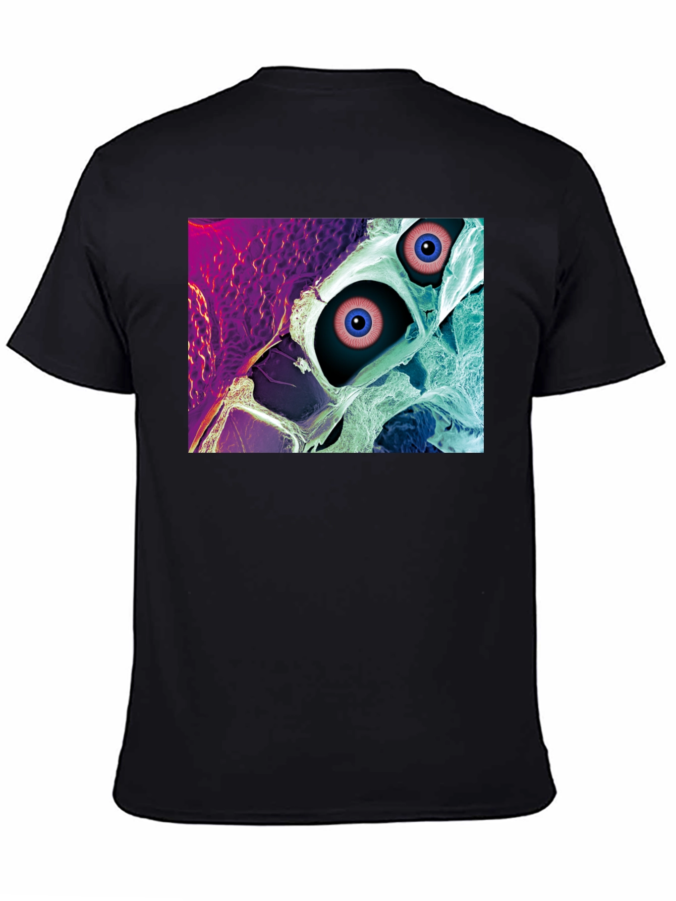 Black Eye See You Graphic T-Shirt - Unique Design view 4