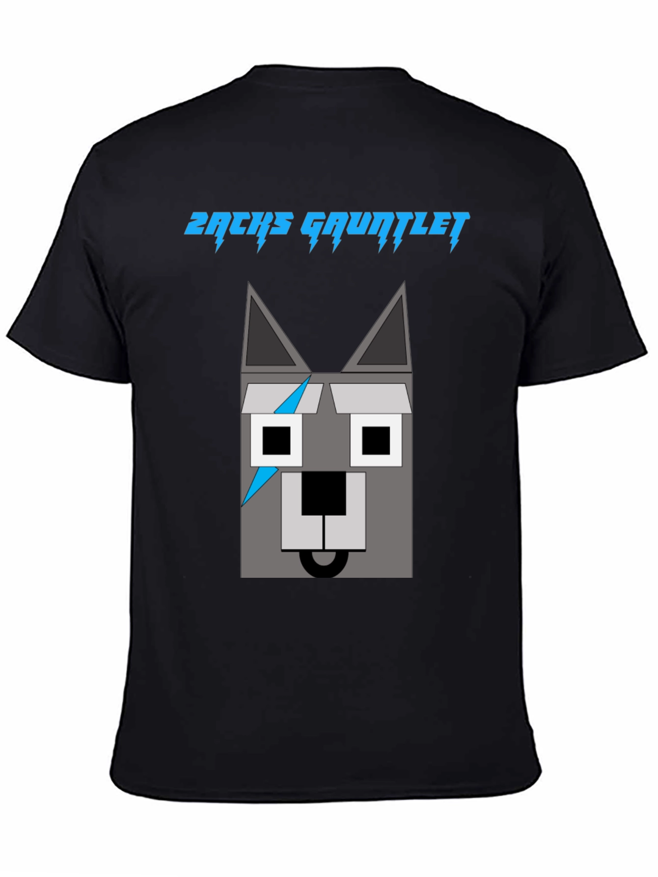 Black Zachs Gauntlet Graphic T-Shirt view 4