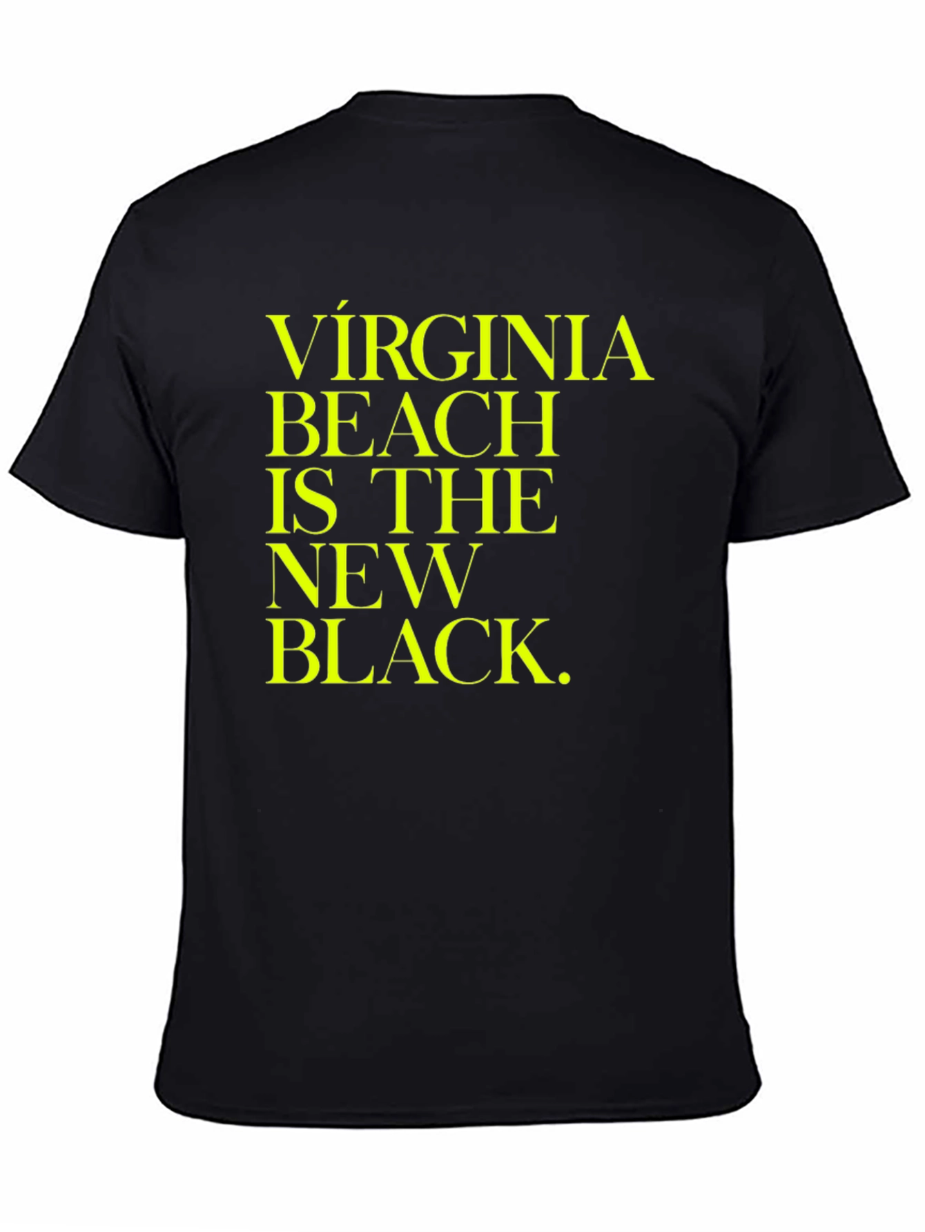 Black Virginia Beach Is The New Black Tee view 4