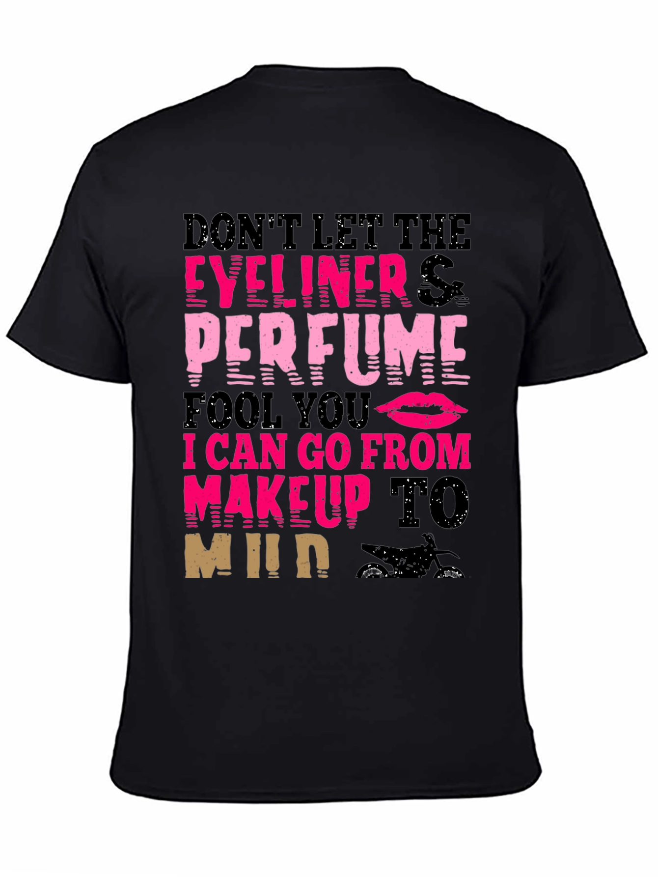 Black Makeup to Mud T-Shirt - Eyeliner Perfume view 4