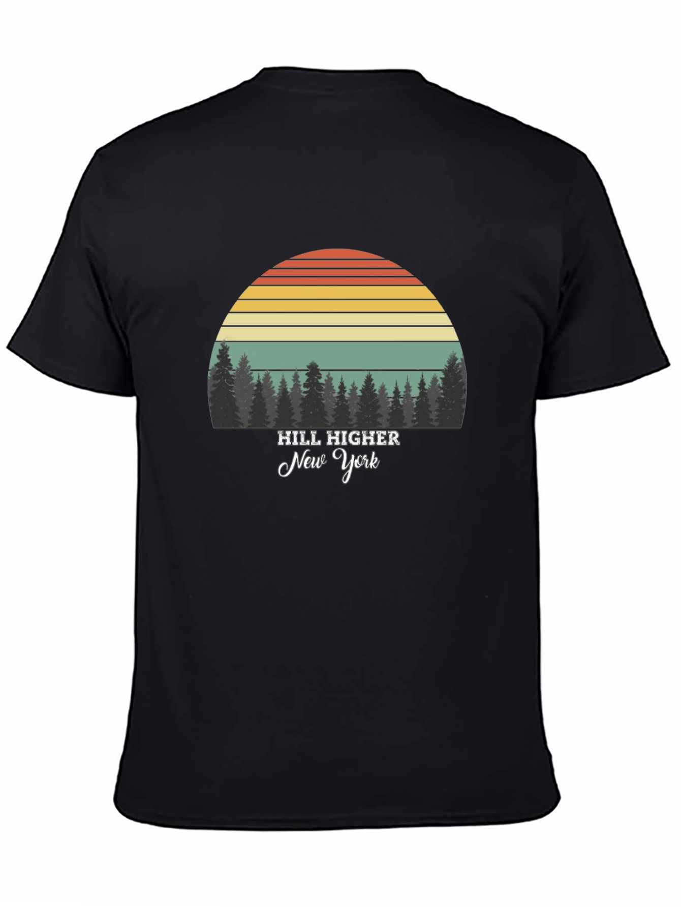 Black Hill Higher New York Retro Graphic Tee view 4