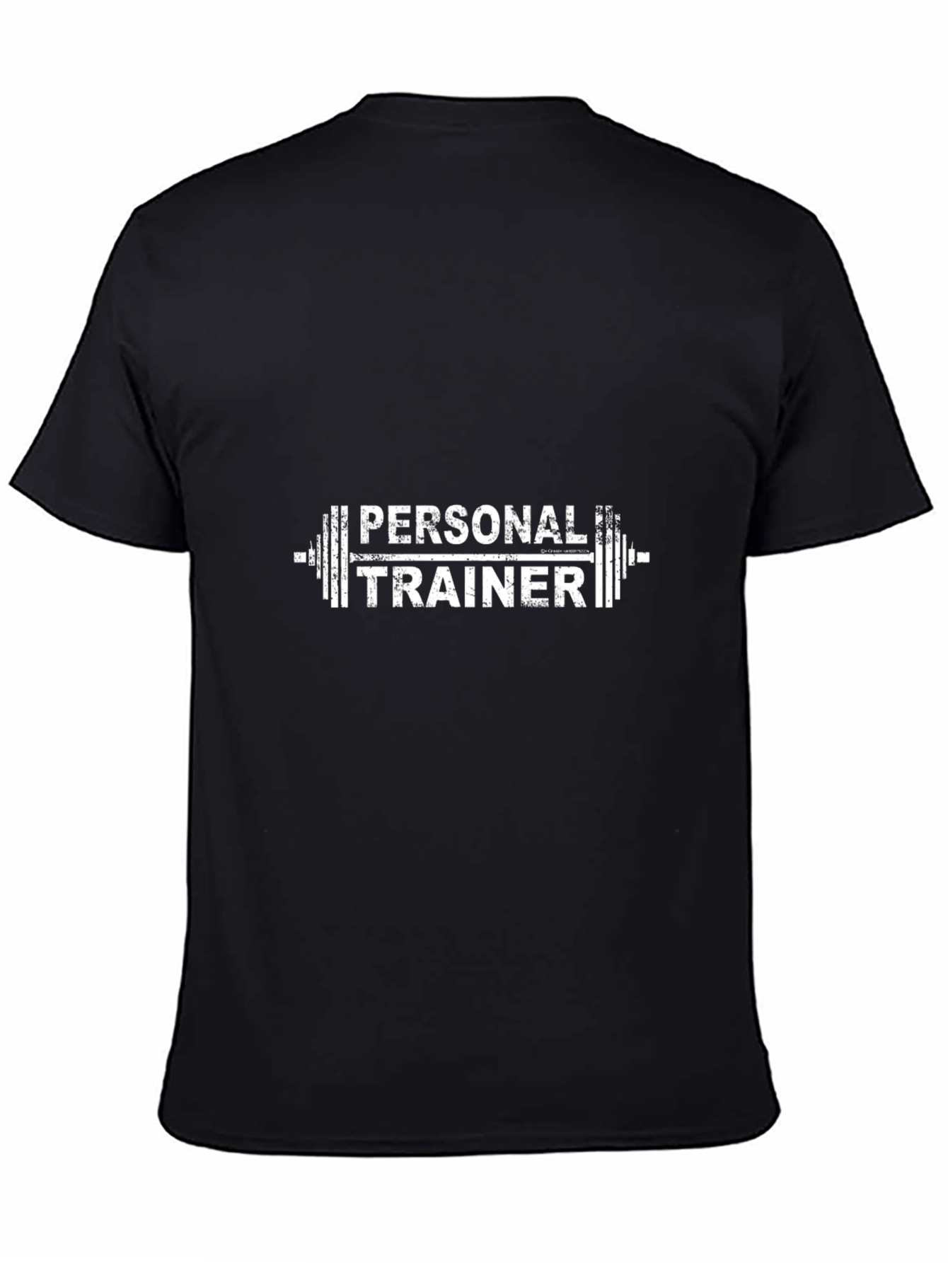 Personal Trainer Gym Black T-Shirt - 4