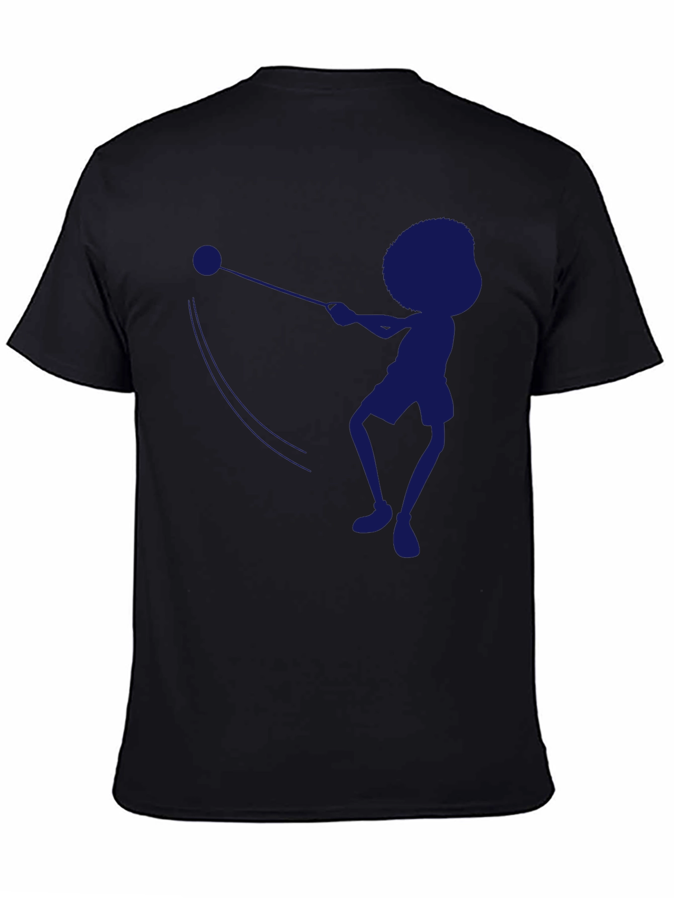 Black Hammer Throw Silhouette T-Shirt view 4