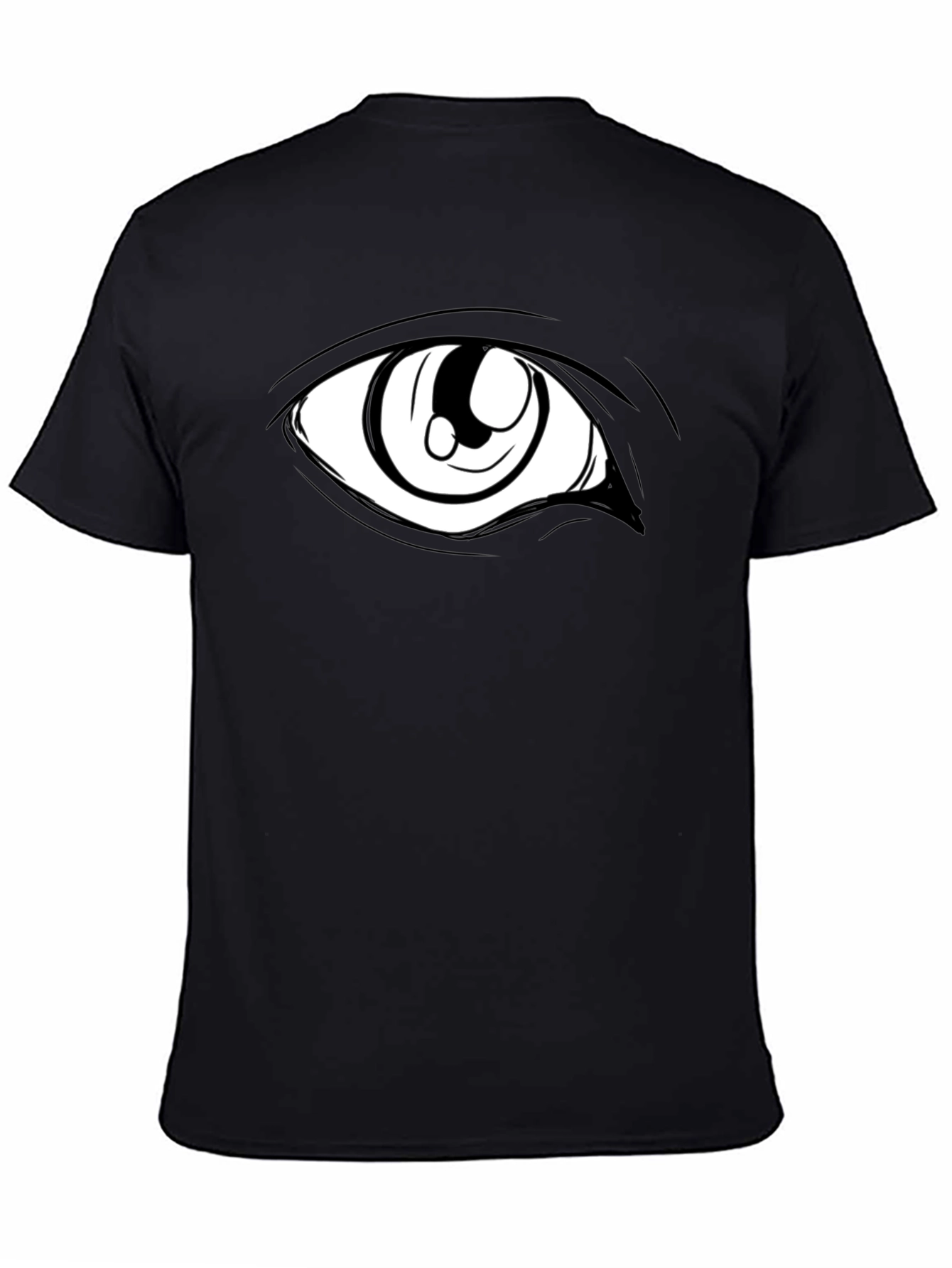 Black Eye Graphic Black T-Shirt view 4