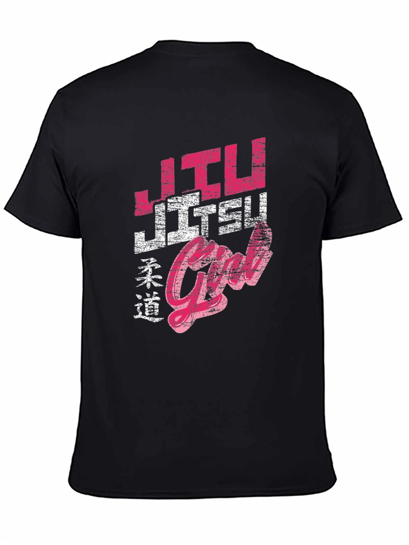 Black Jiu Jitsu Girl Graphic Tee view 4