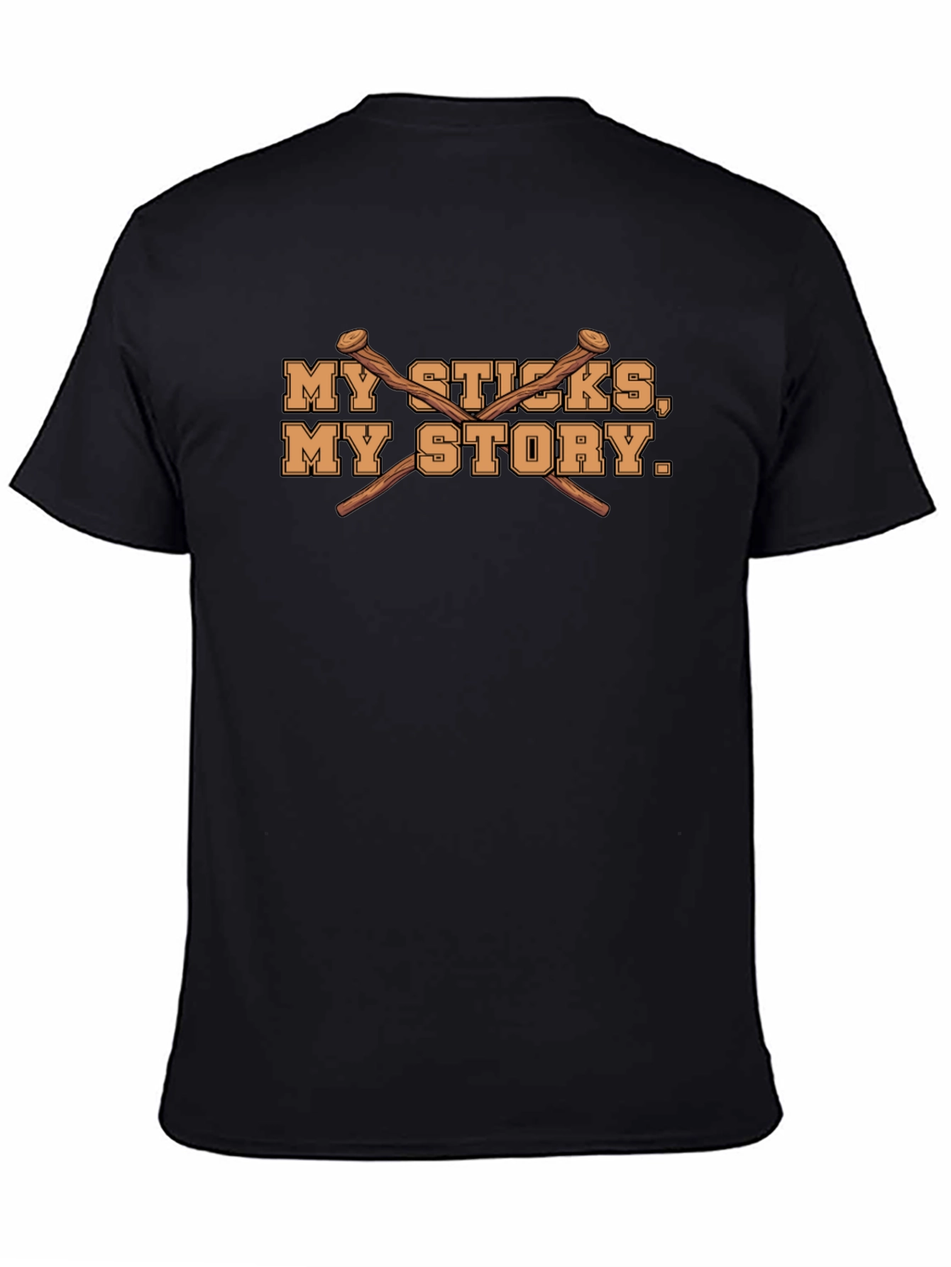 Black My Sticks, My Story Graphic Tee view 4