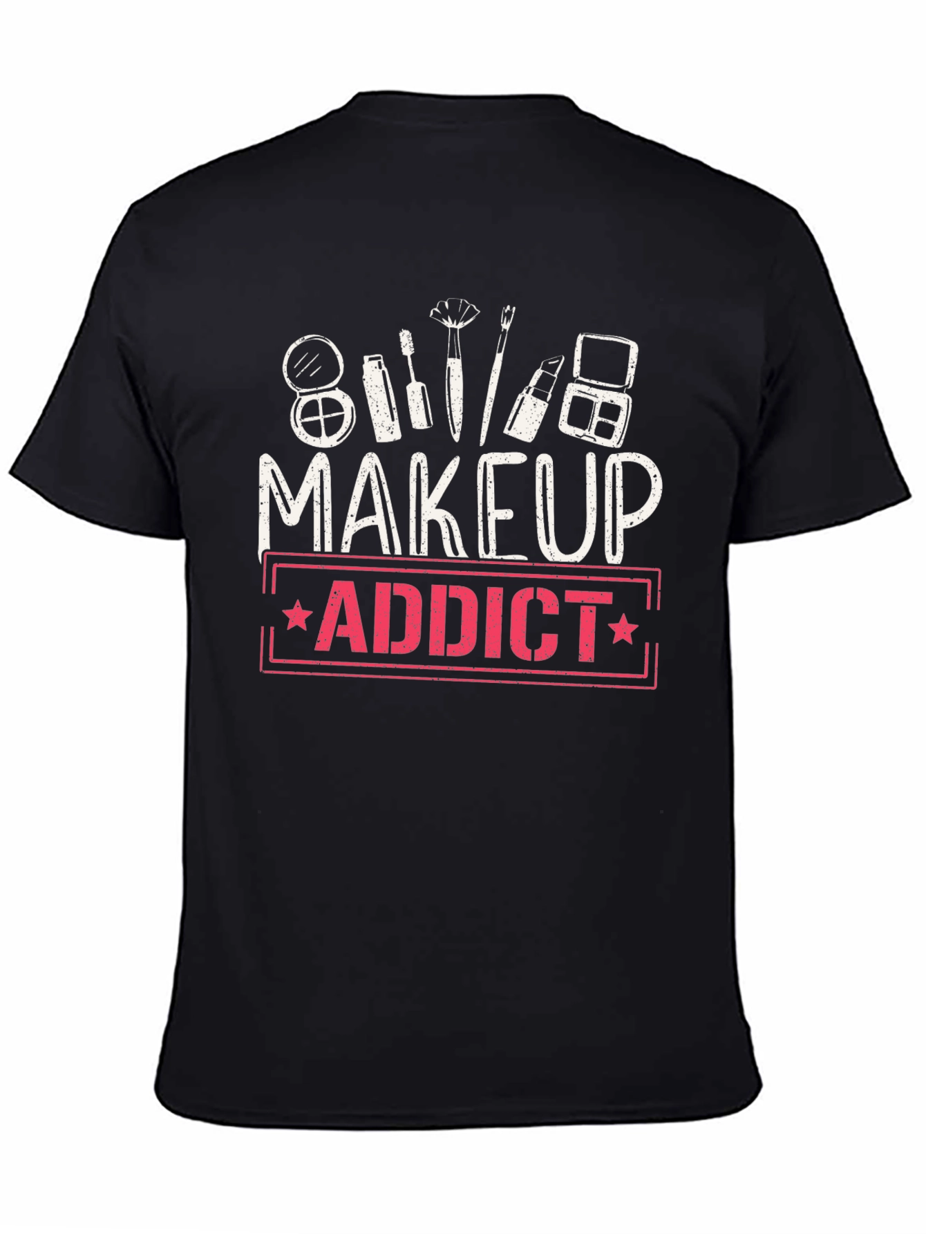 Makeup Addict Graphic T-Shirt - Stylish Casual Wear - 4