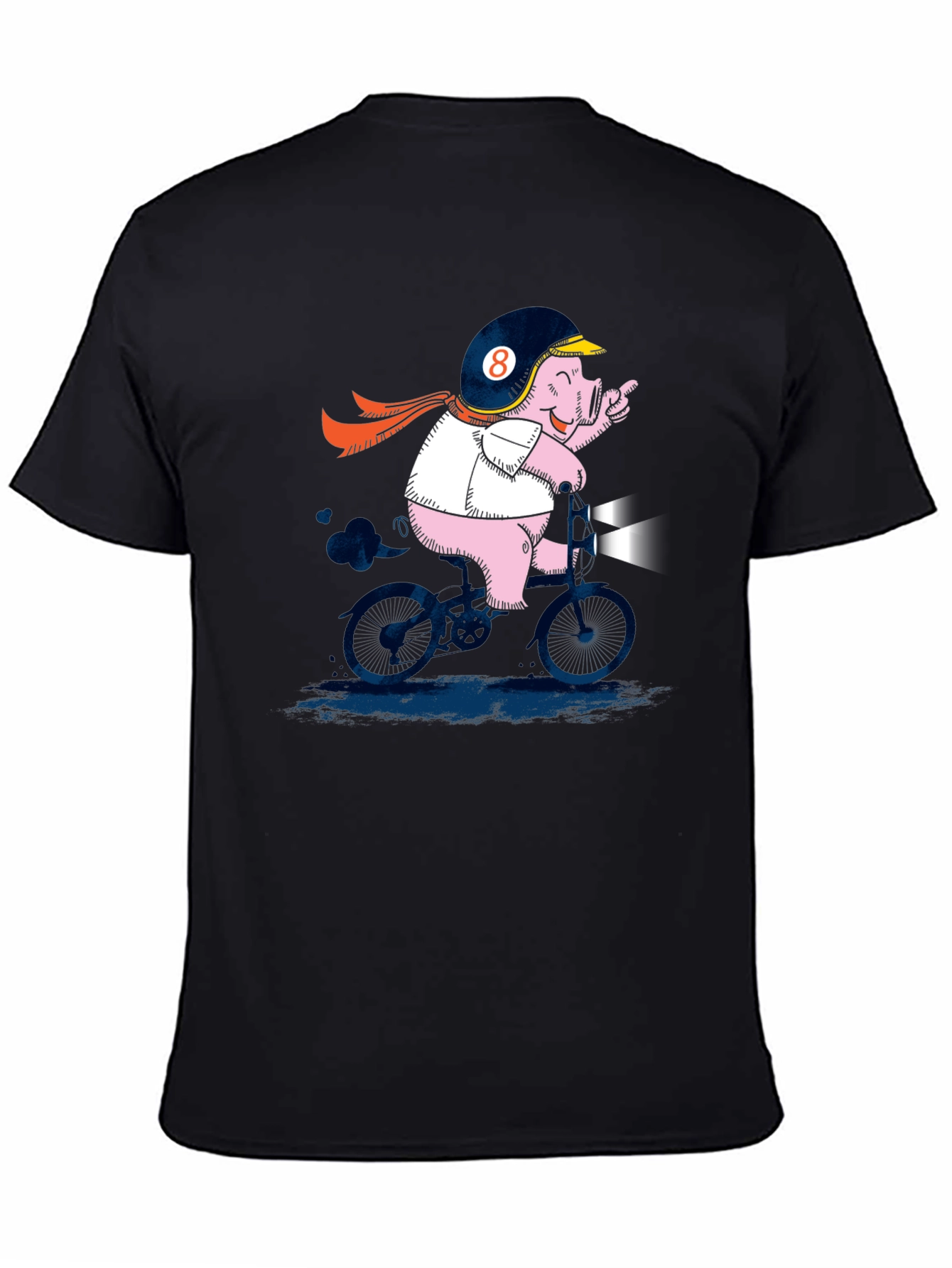 Pig on a Bike T-Shirt - 4