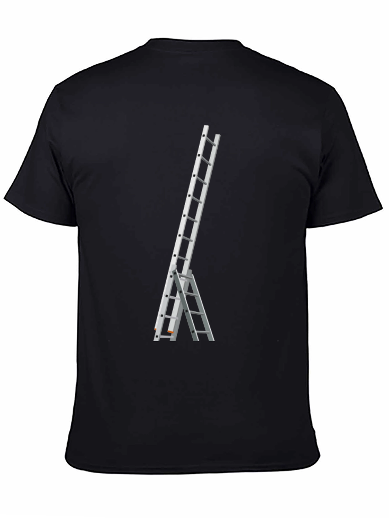 Black Ladder Graphic Tee - Climb Higher! view 4
