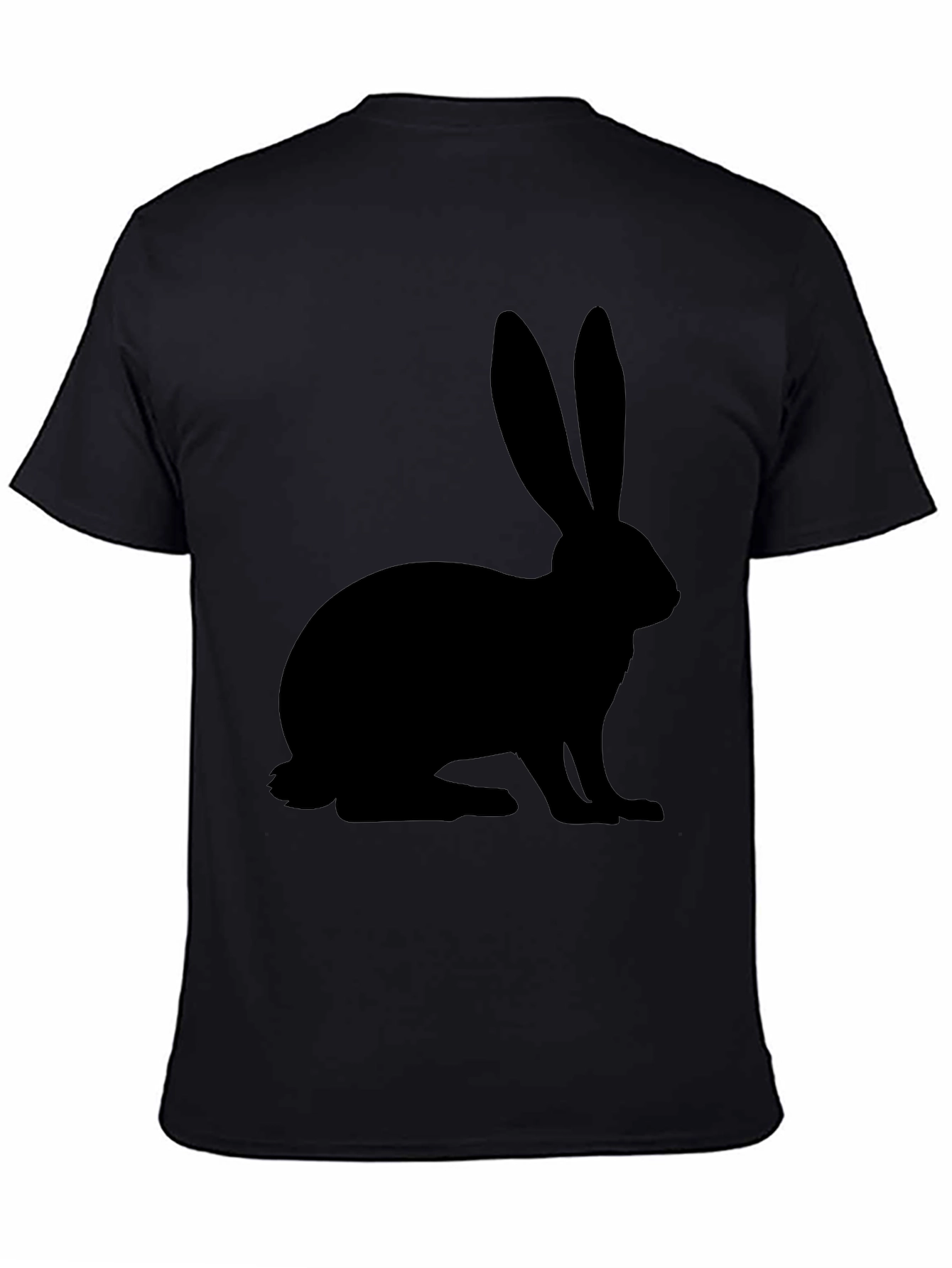 Black Black Rabbit Graphic T-Shirt - Casual Style view 4