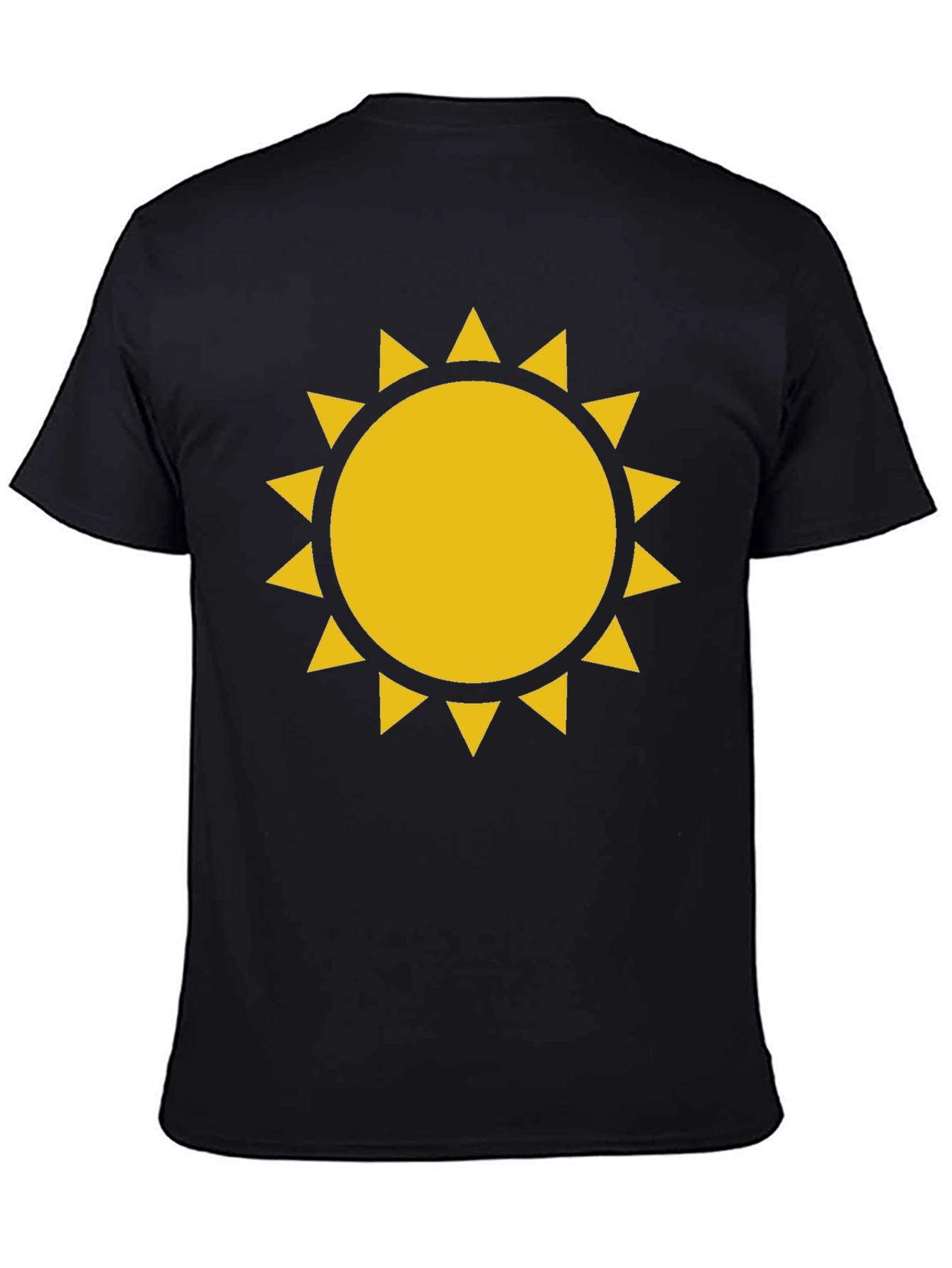 Black Sunny Day Graphic Tee view 4