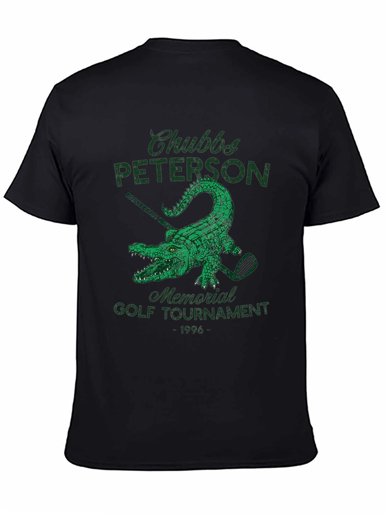 Black Chubbs Peterson Memorial Golf T-Shirt view 4