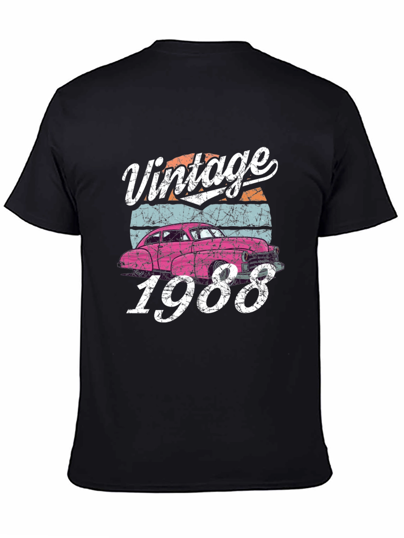 Vintage 1988 Car Graphic Tee - 4