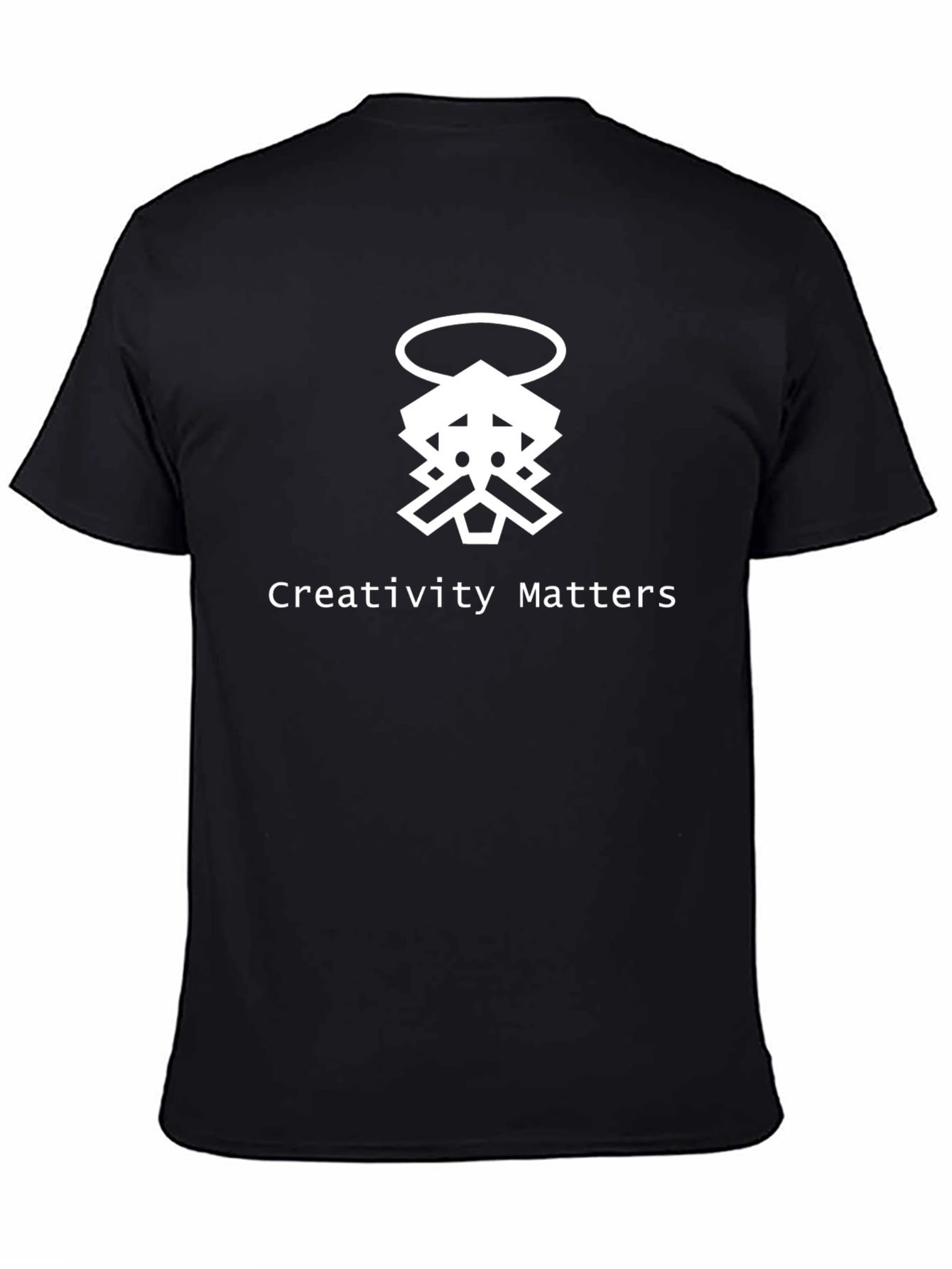 Black Creativity Matters Graphic Tee - Black view 4