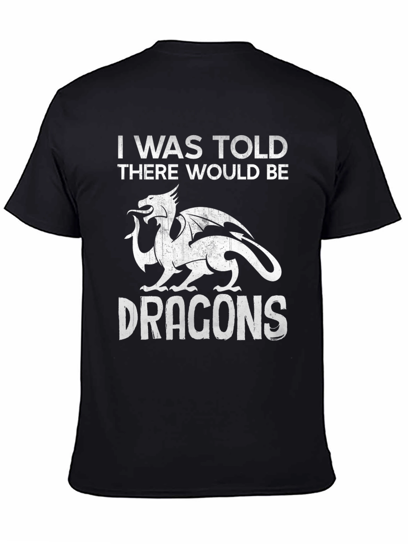 Black Dragon Graphic Tee - I Was Told There Would Be Dragons view 4