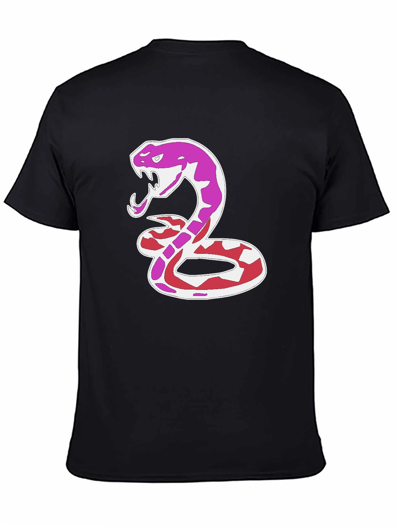 Black Snake Graphic T-Shirt view 4