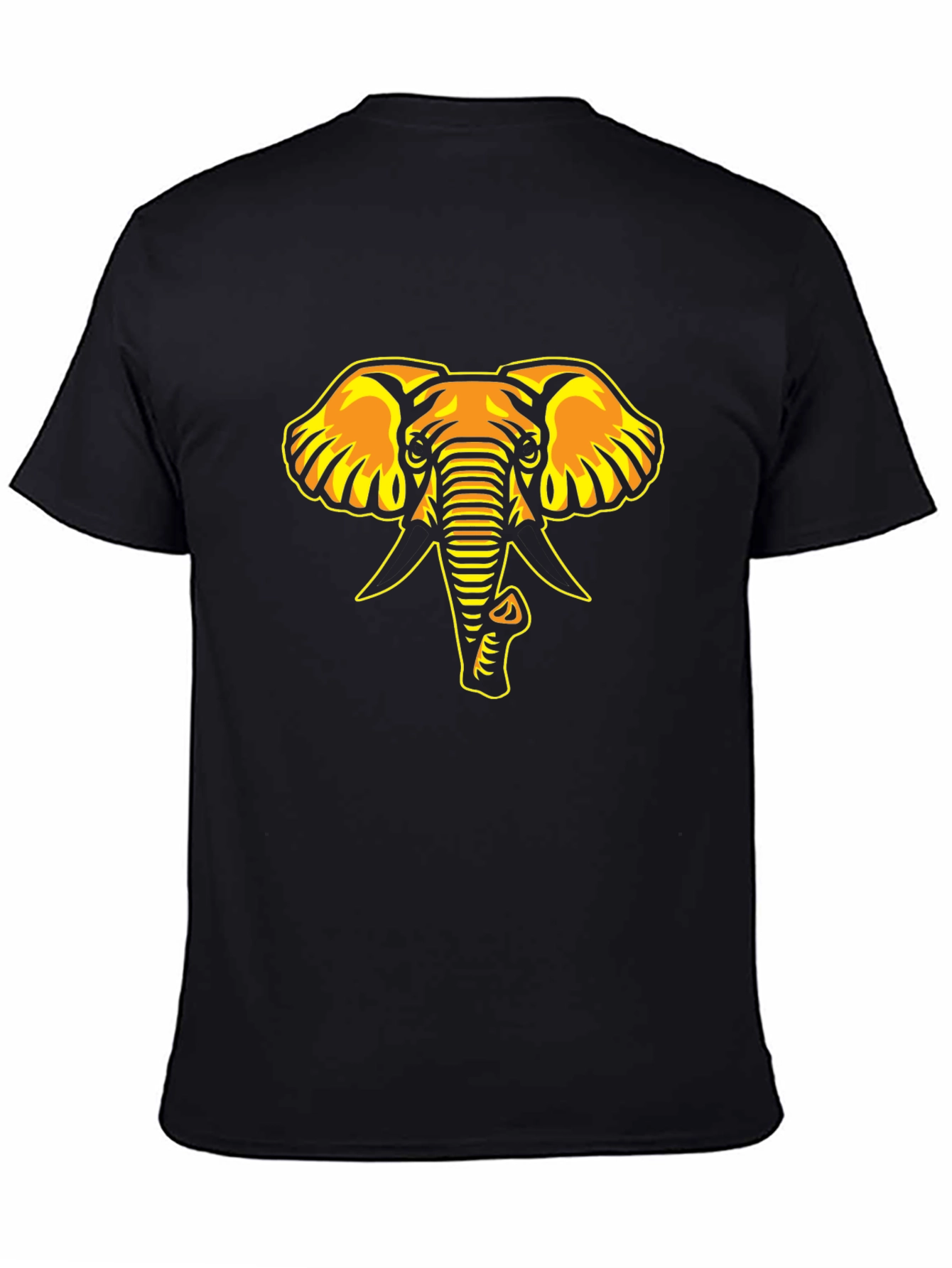 Black Black Elephant Graphic Tee view 4